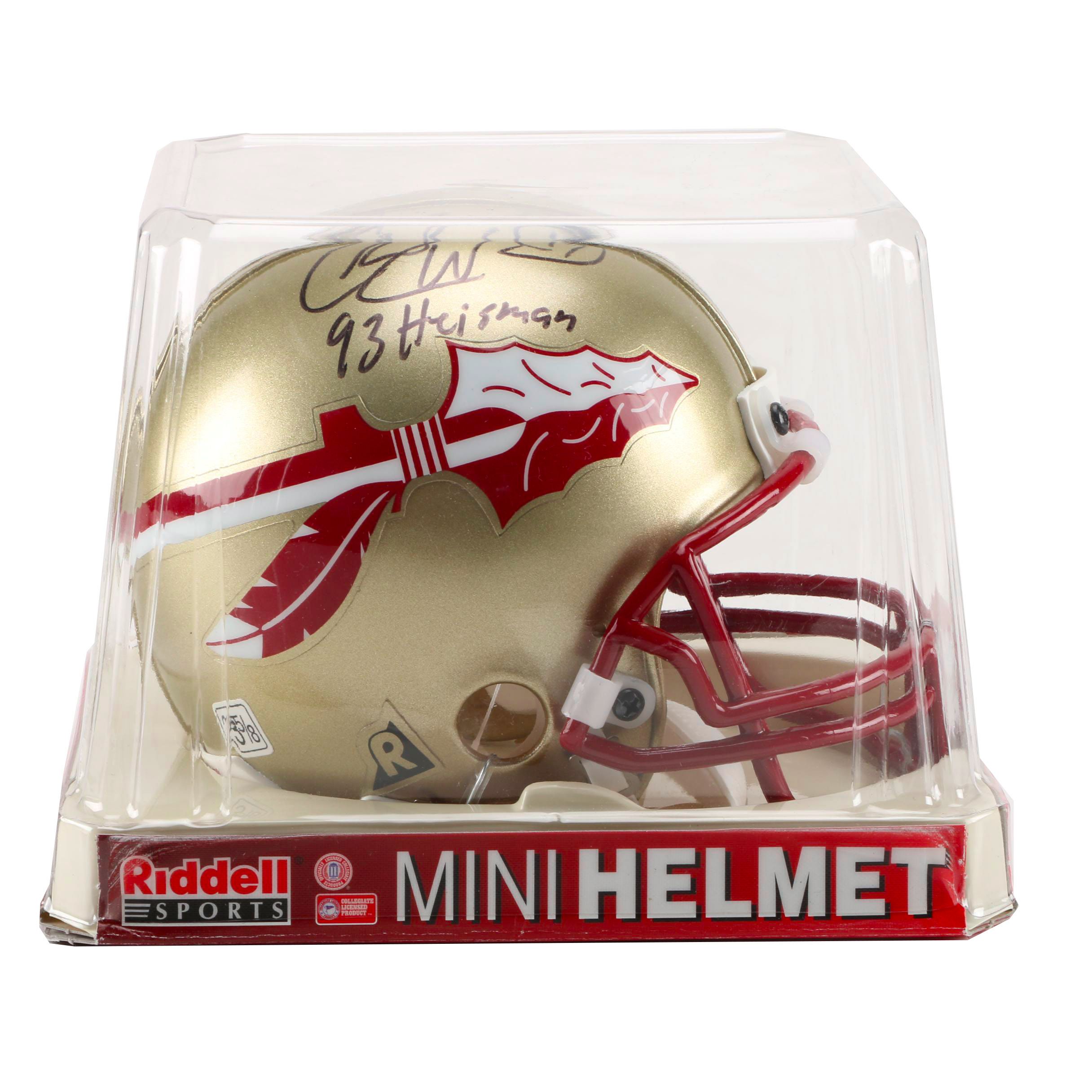Chris Weinke Signed Mini Helmet
