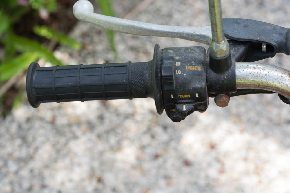 Kawasaki KM 100 Red Motorcycle