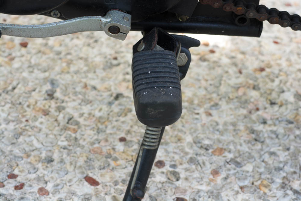 Kawasaki KM 100 Red Motorcycle