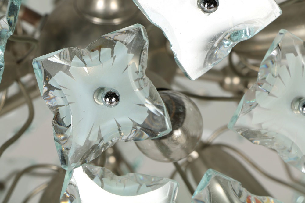 Mid Century Modern "Sputnik" Chandelier by Fontana Arte