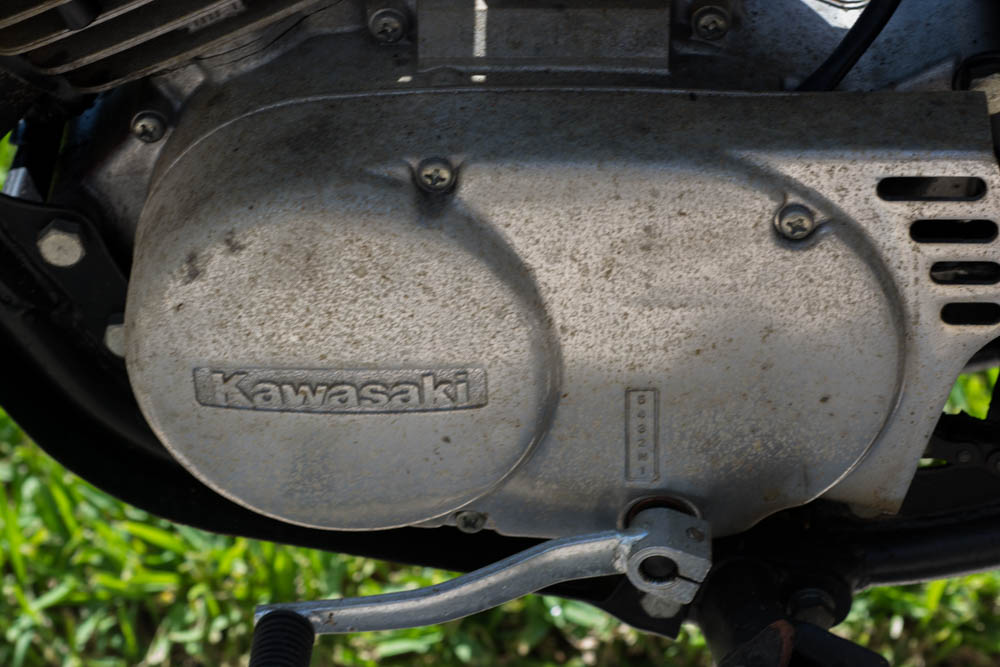 Kawasaki Red and Black KE 100