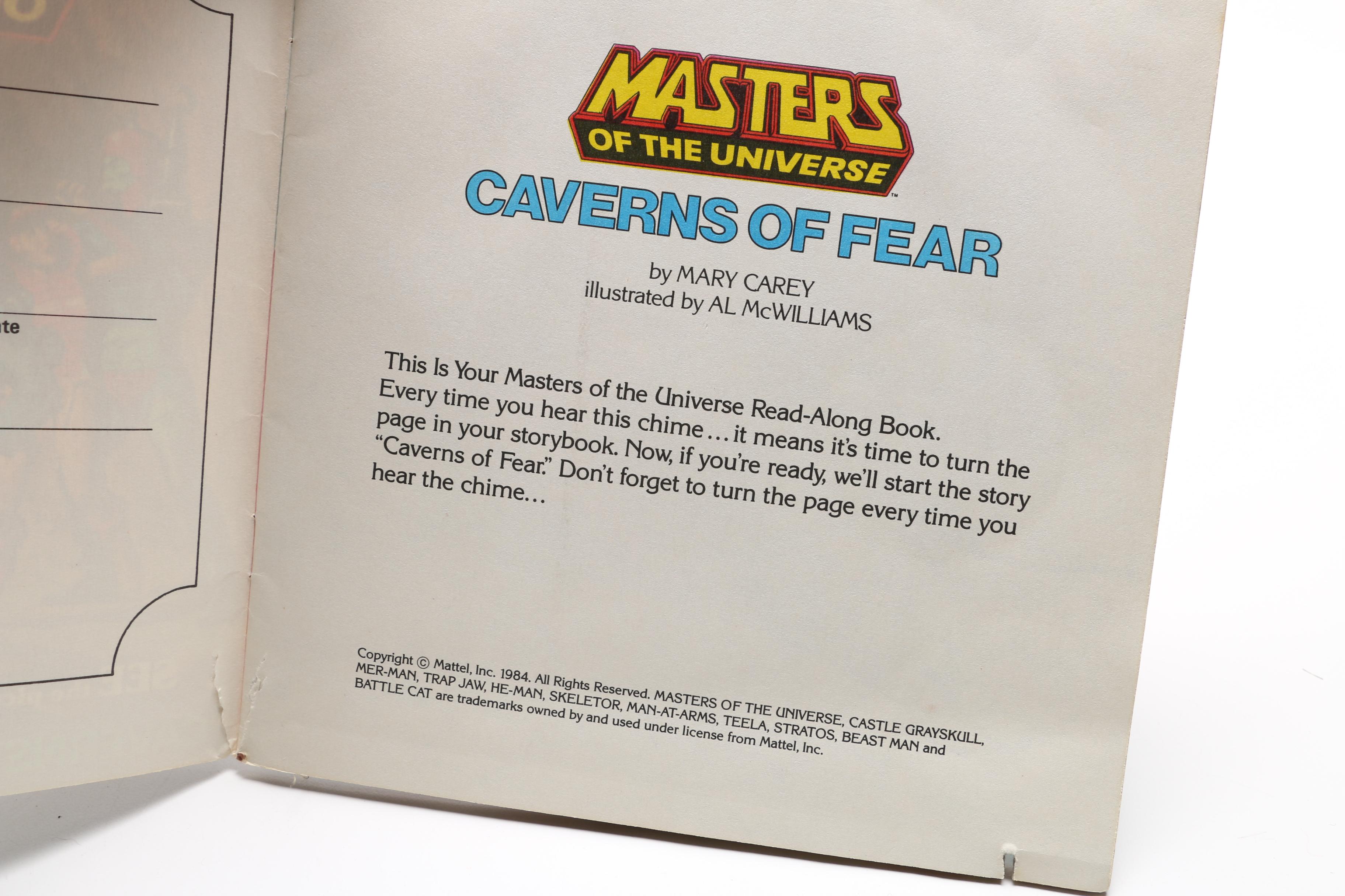 Vintage Children's Books Including 1980s Read-Along Records