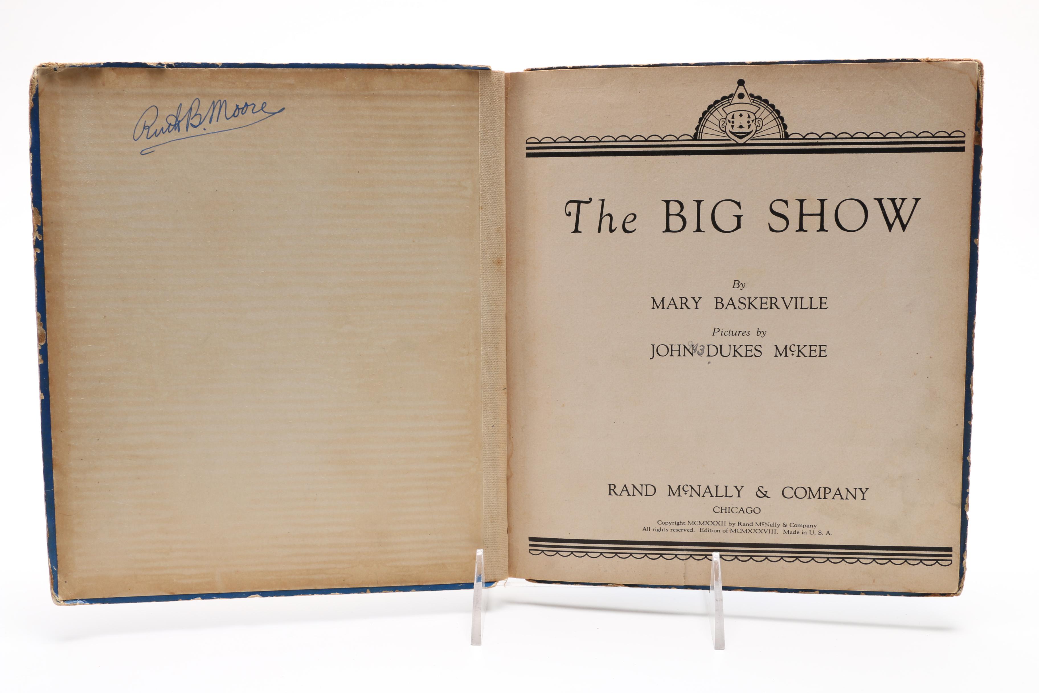 Vintage Children's Books Including 1980s Read-Along Records