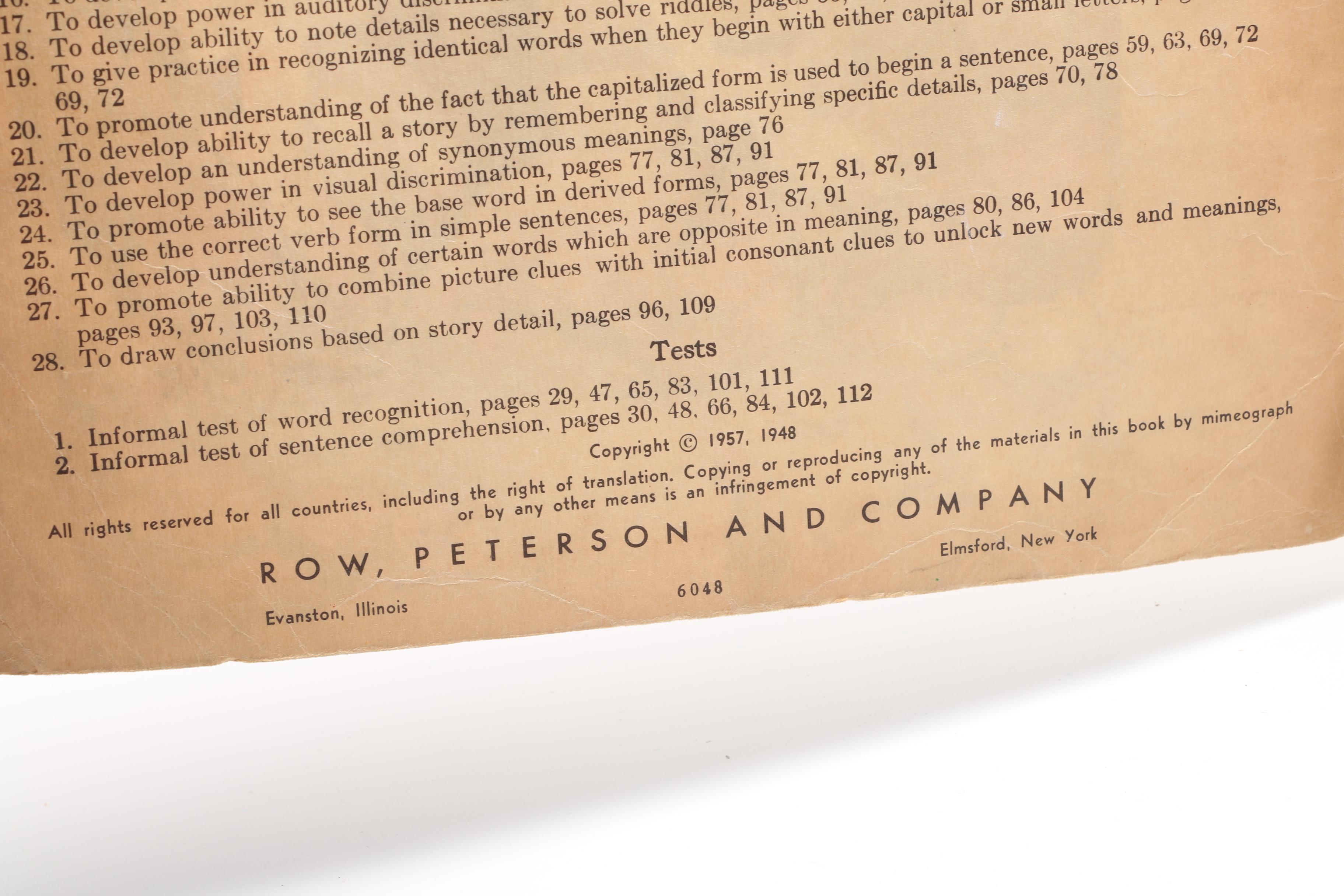 Vintage Children's Books Including 1980s Read-Along Records