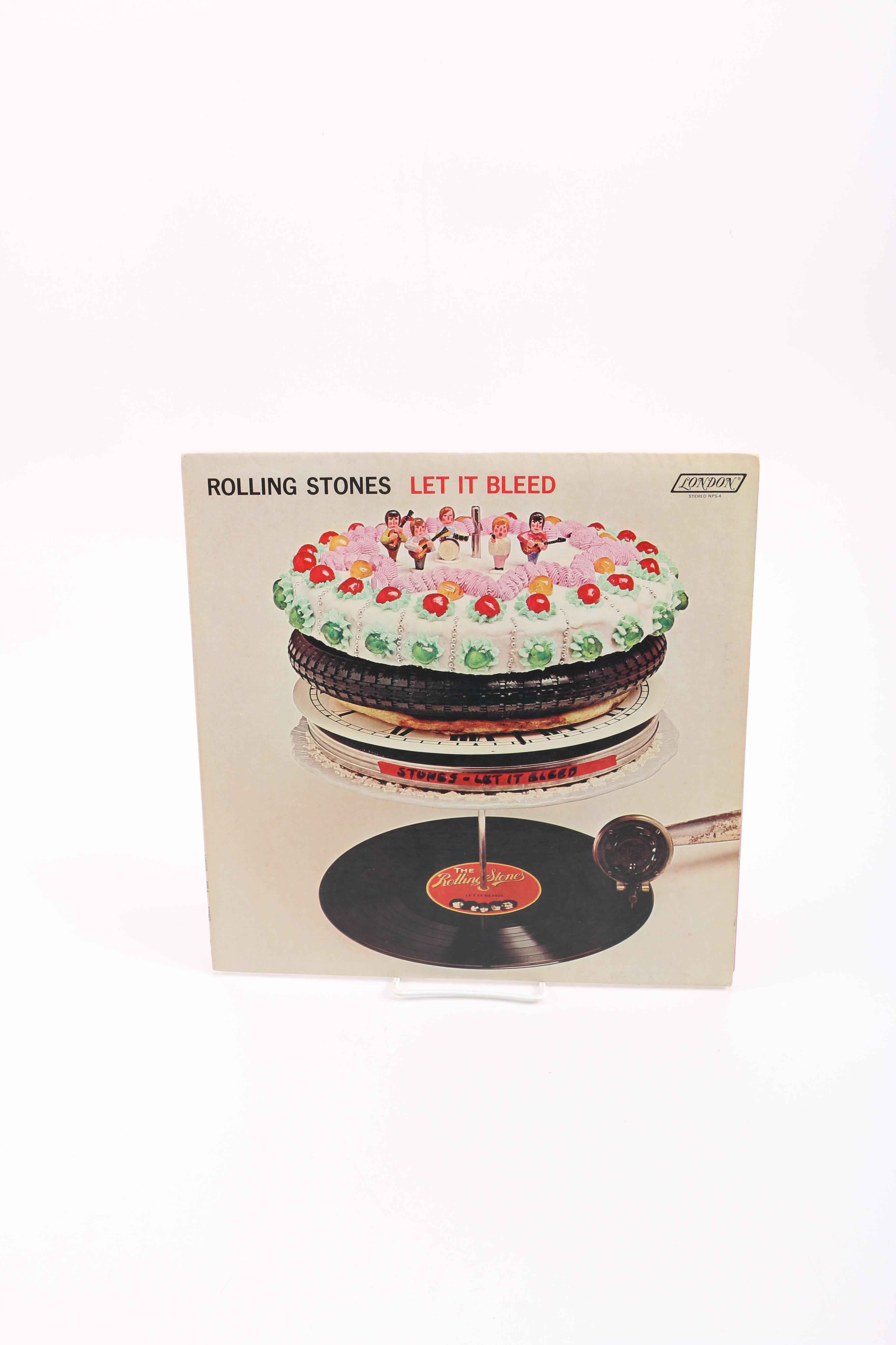 Rolling Stones 1969 U.S. Pressing of "Let It Bleed" on London With Original Inserts