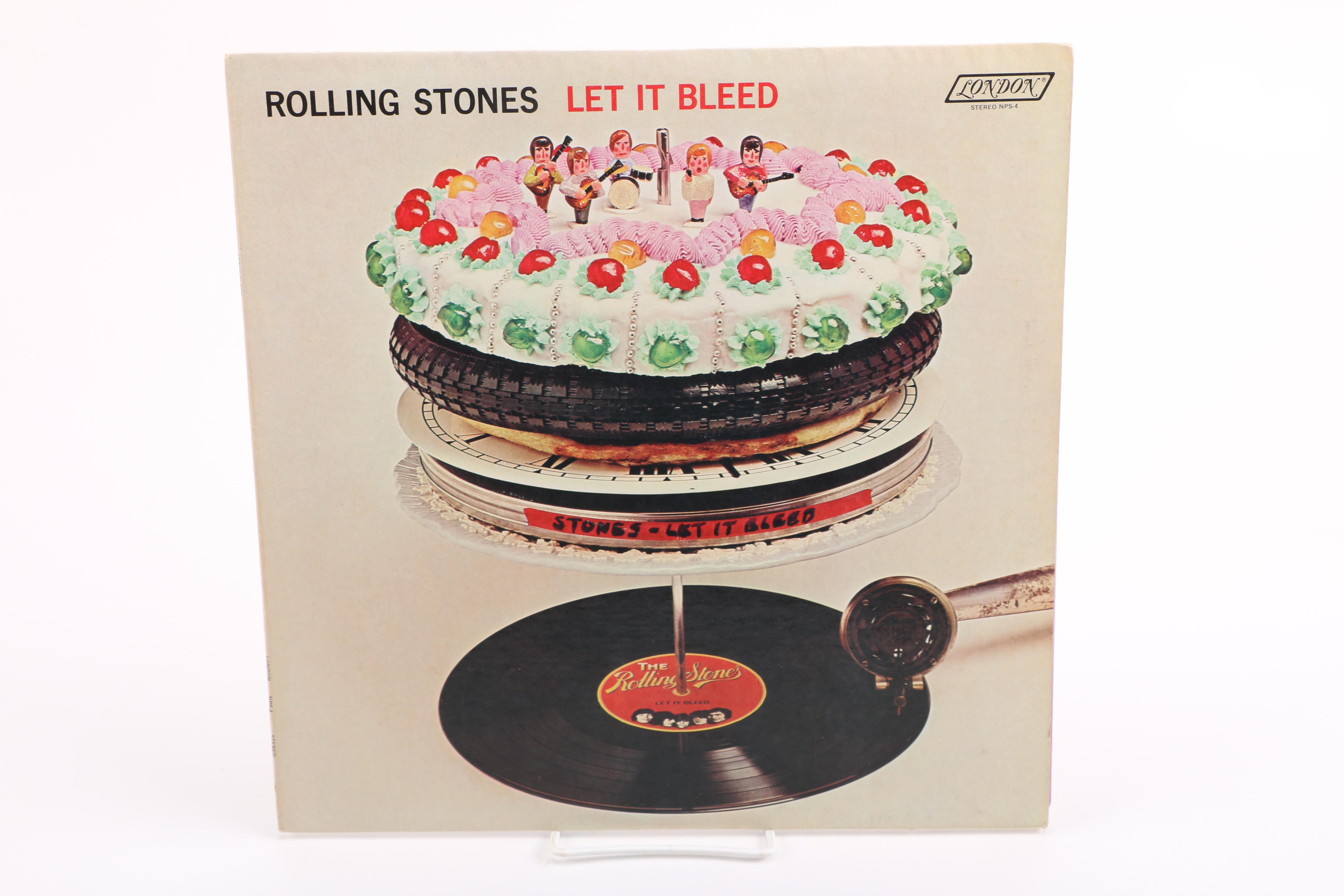 Rolling Stones 1969 U.S. Pressing of "Let It Bleed" on London With Original Inserts