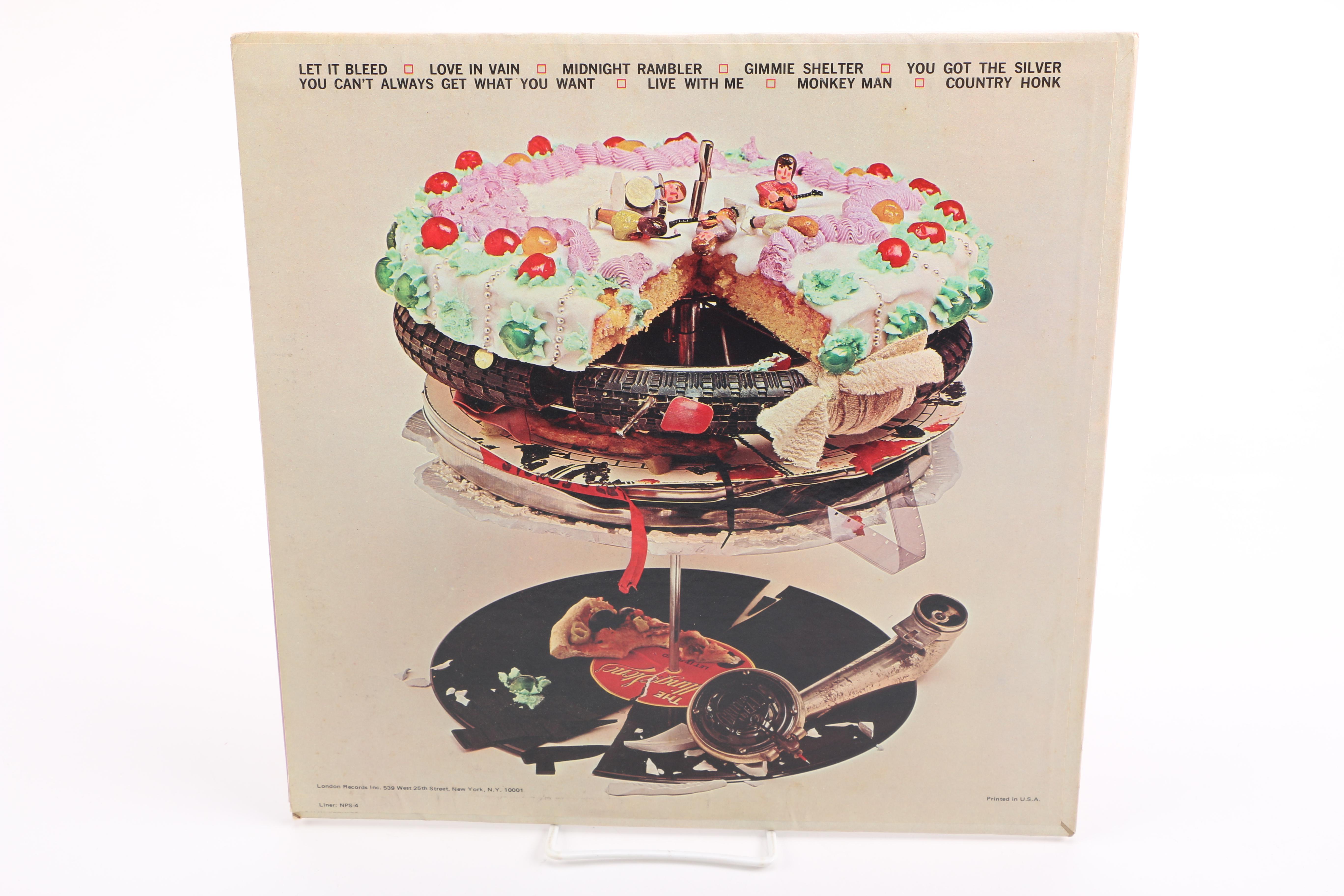 Rolling Stones 1969 U.S. Pressing of "Let It Bleed" on London With Original Inserts