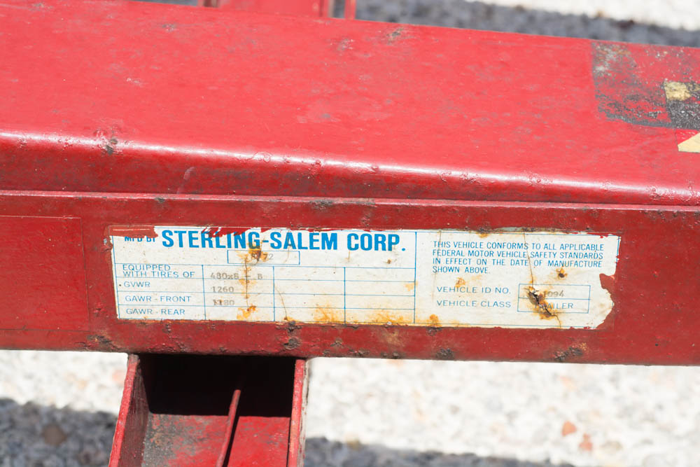 Sterling Salem Hauling Trailer