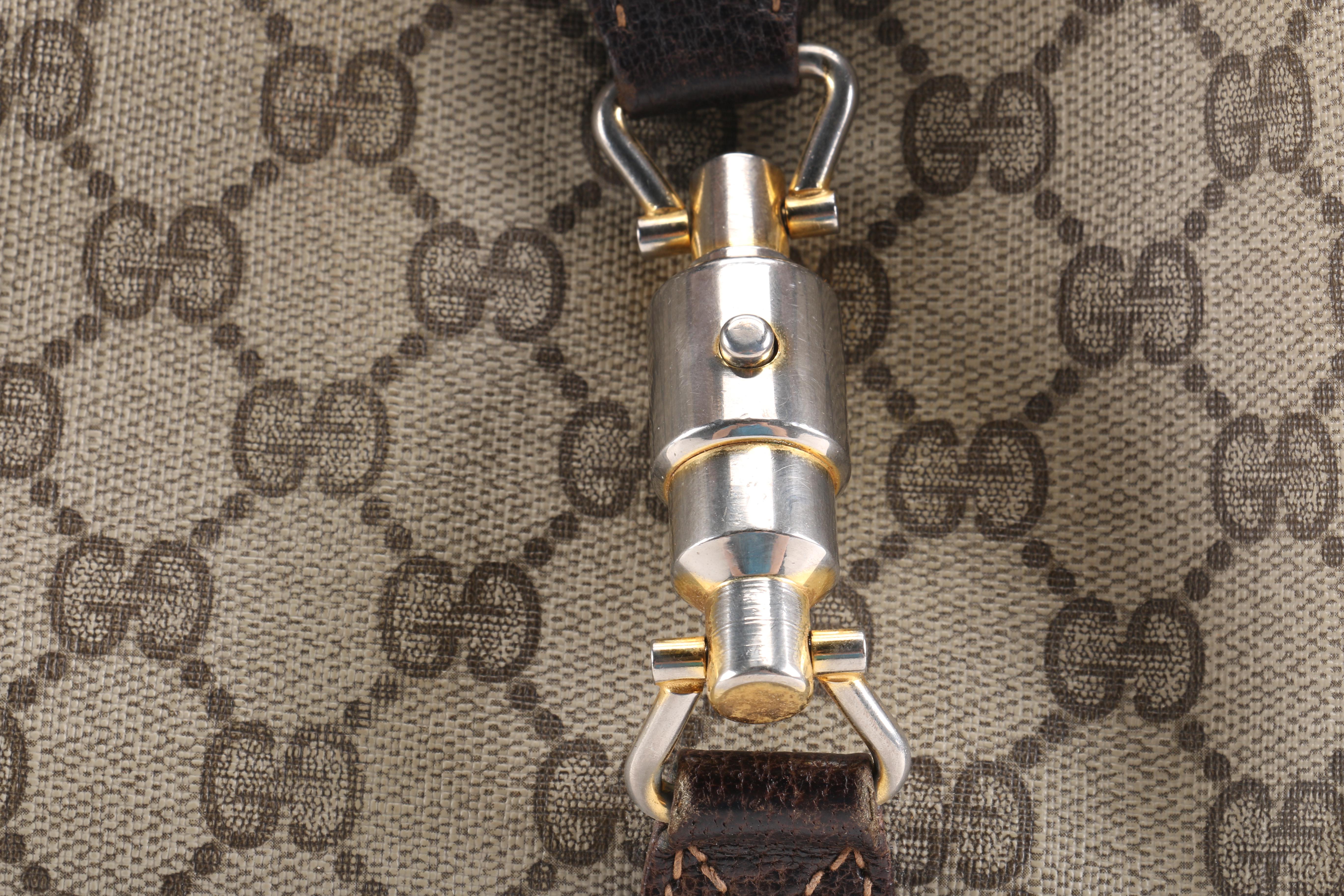 Gucci Monogram Jackie Shoulder Bag