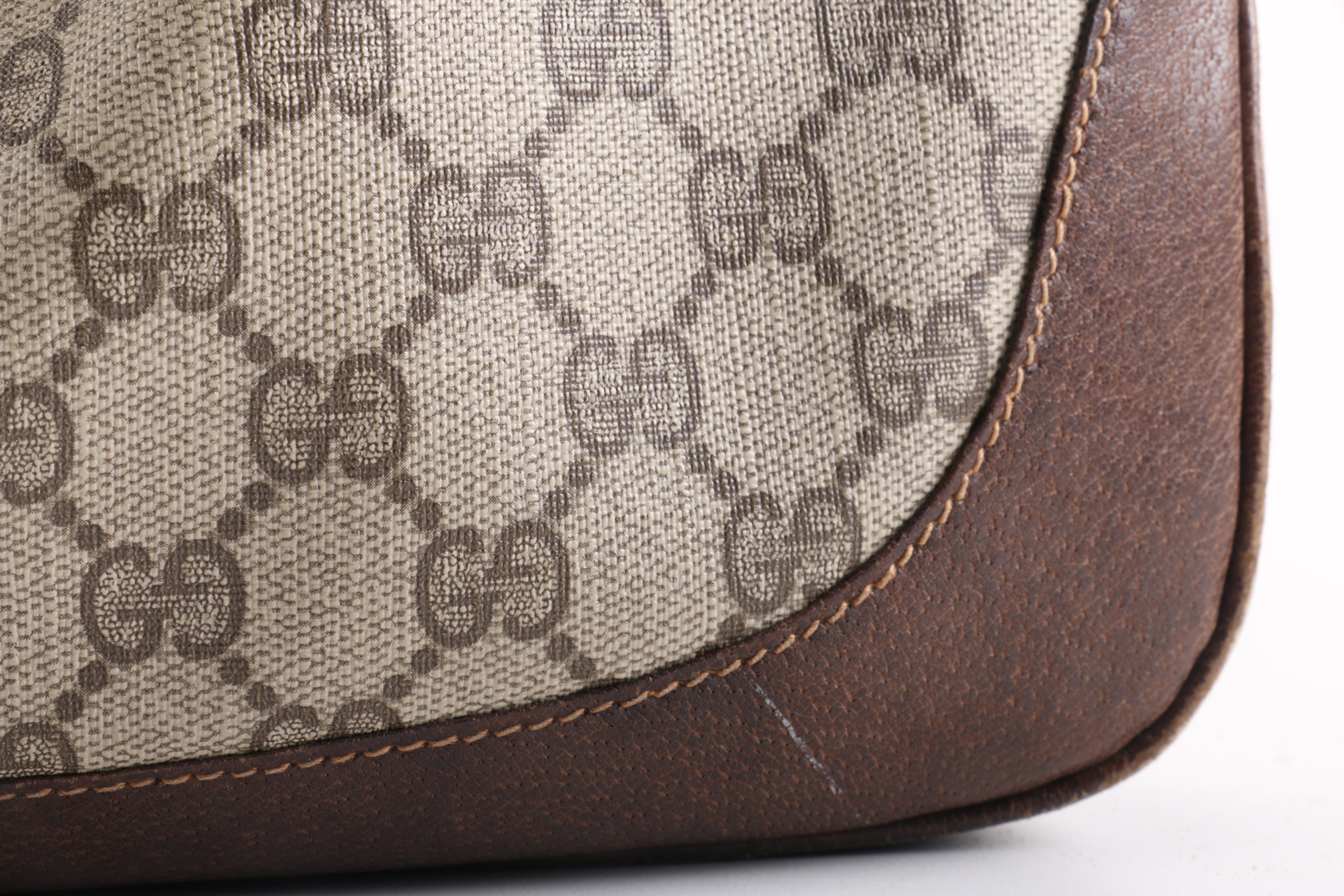 Gucci Monogram Jackie Shoulder Bag