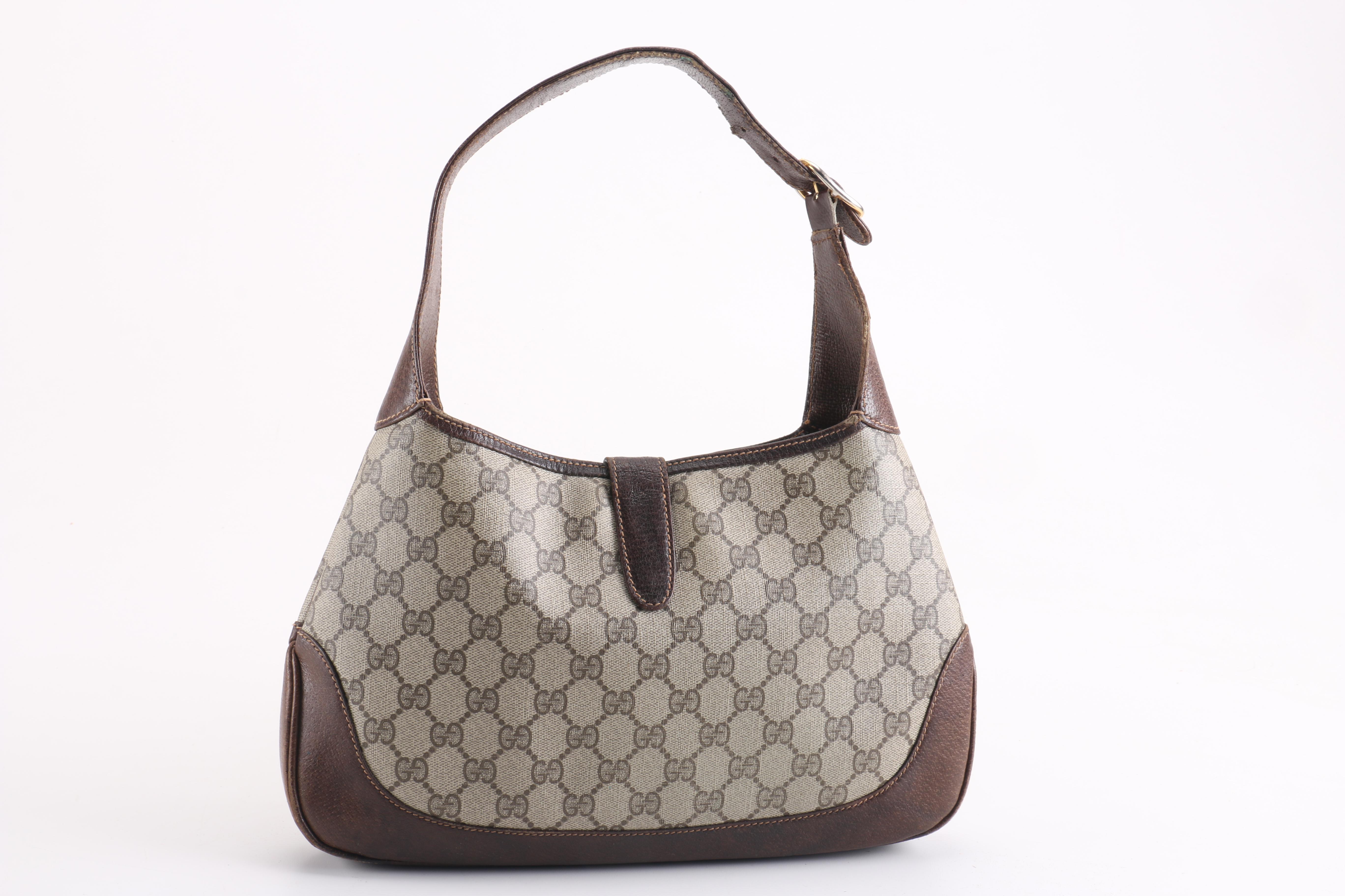 Gucci Monogram Jackie Shoulder Bag
