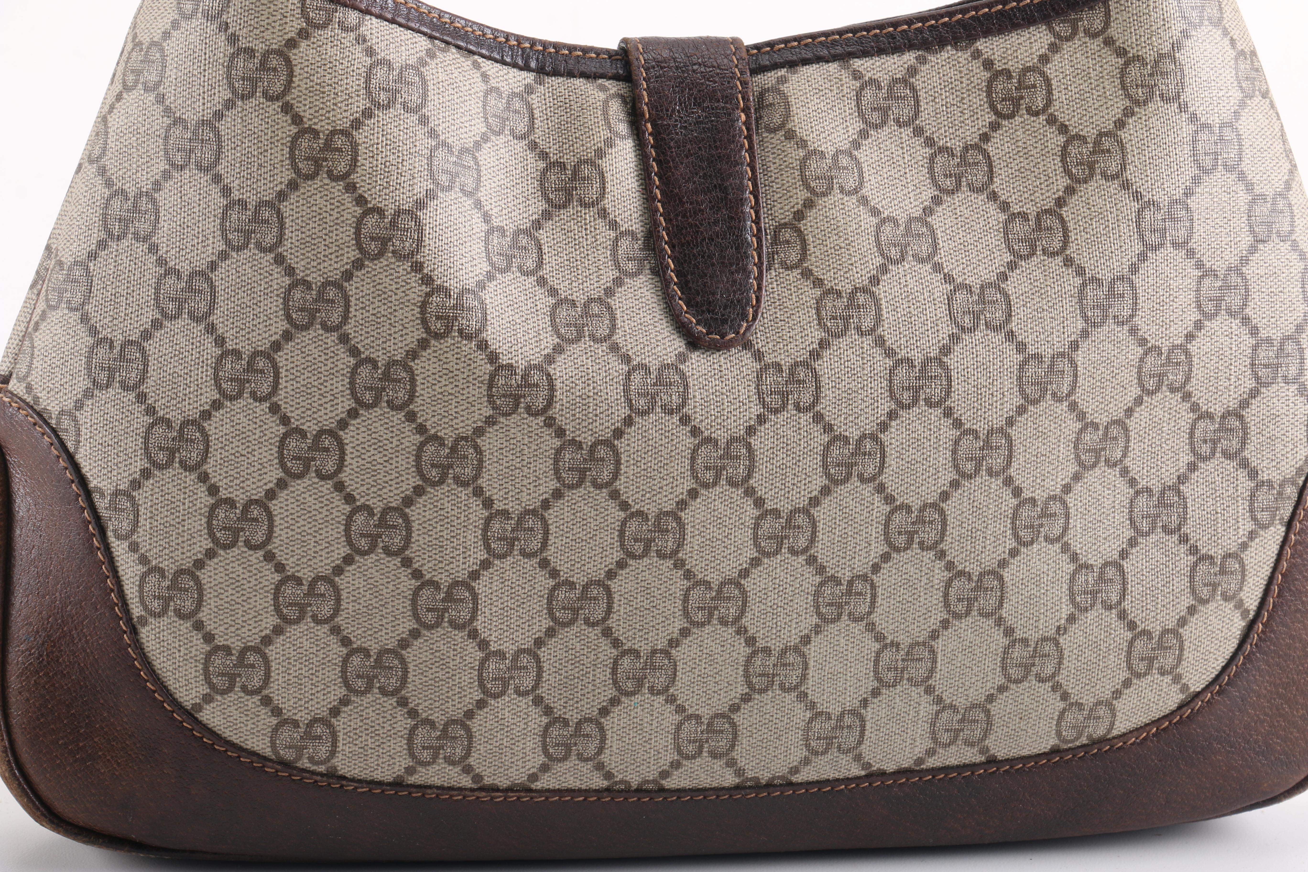 Gucci Monogram Jackie Shoulder Bag