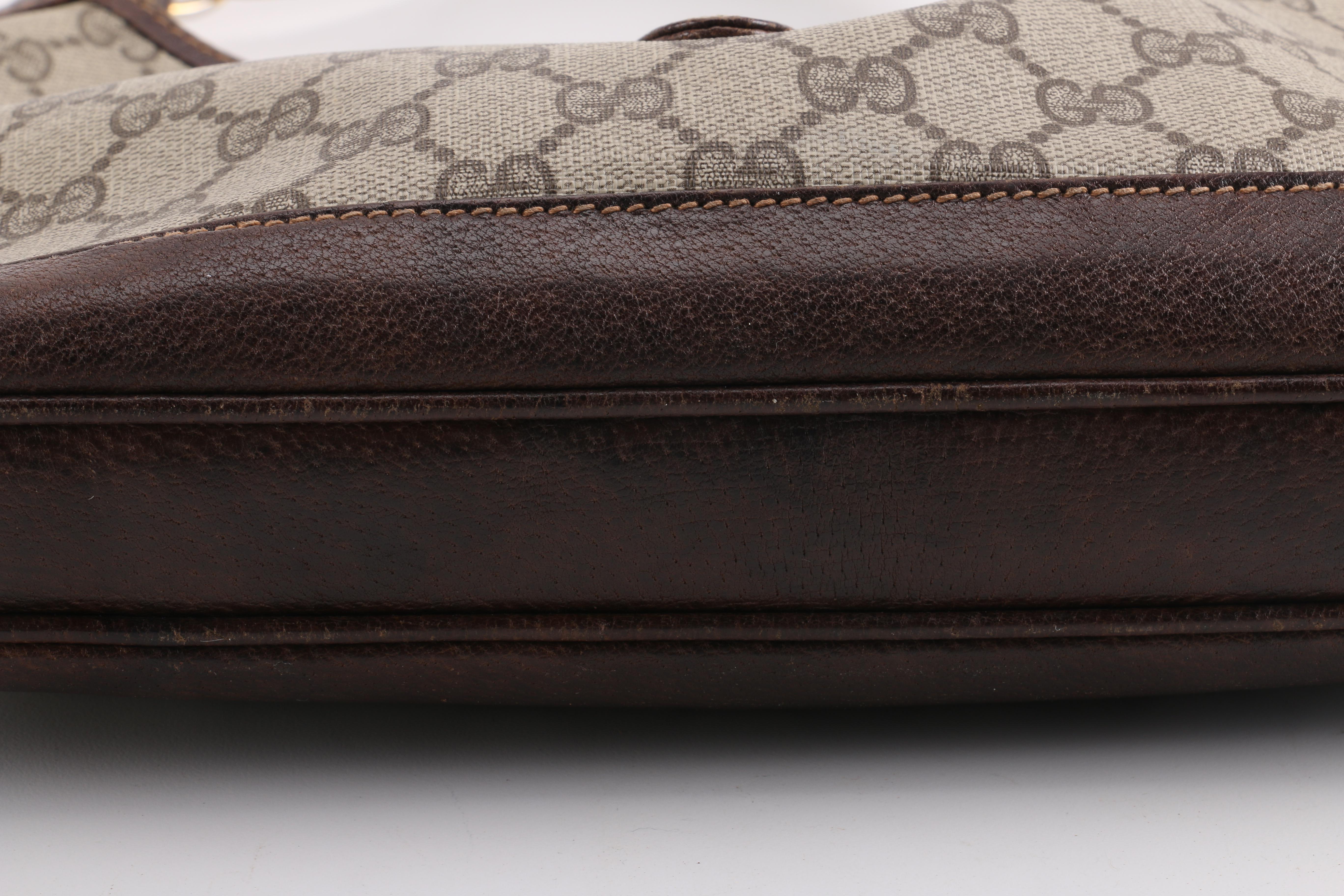 Gucci Monogram Jackie Shoulder Bag