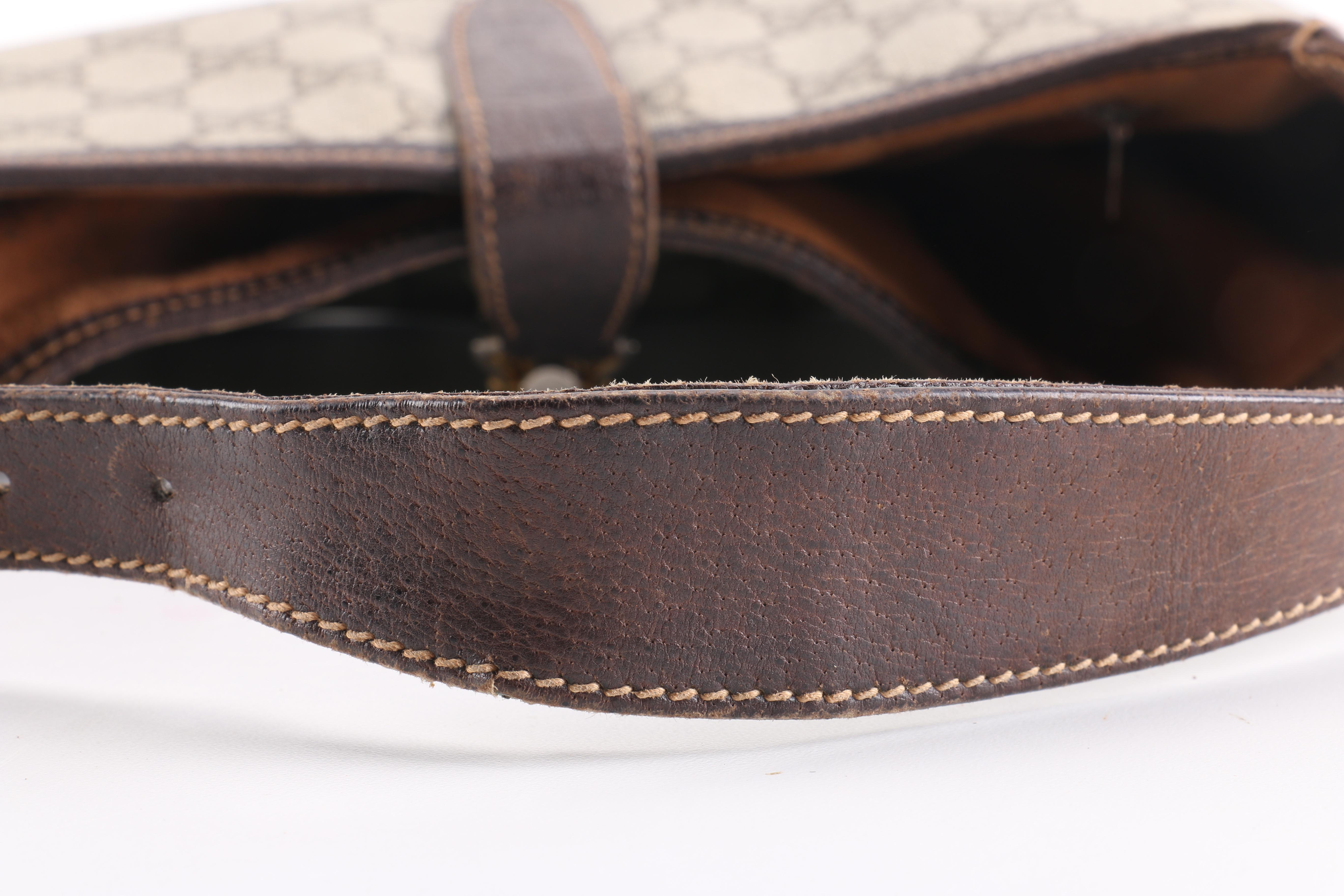 Gucci Monogram Jackie Shoulder Bag