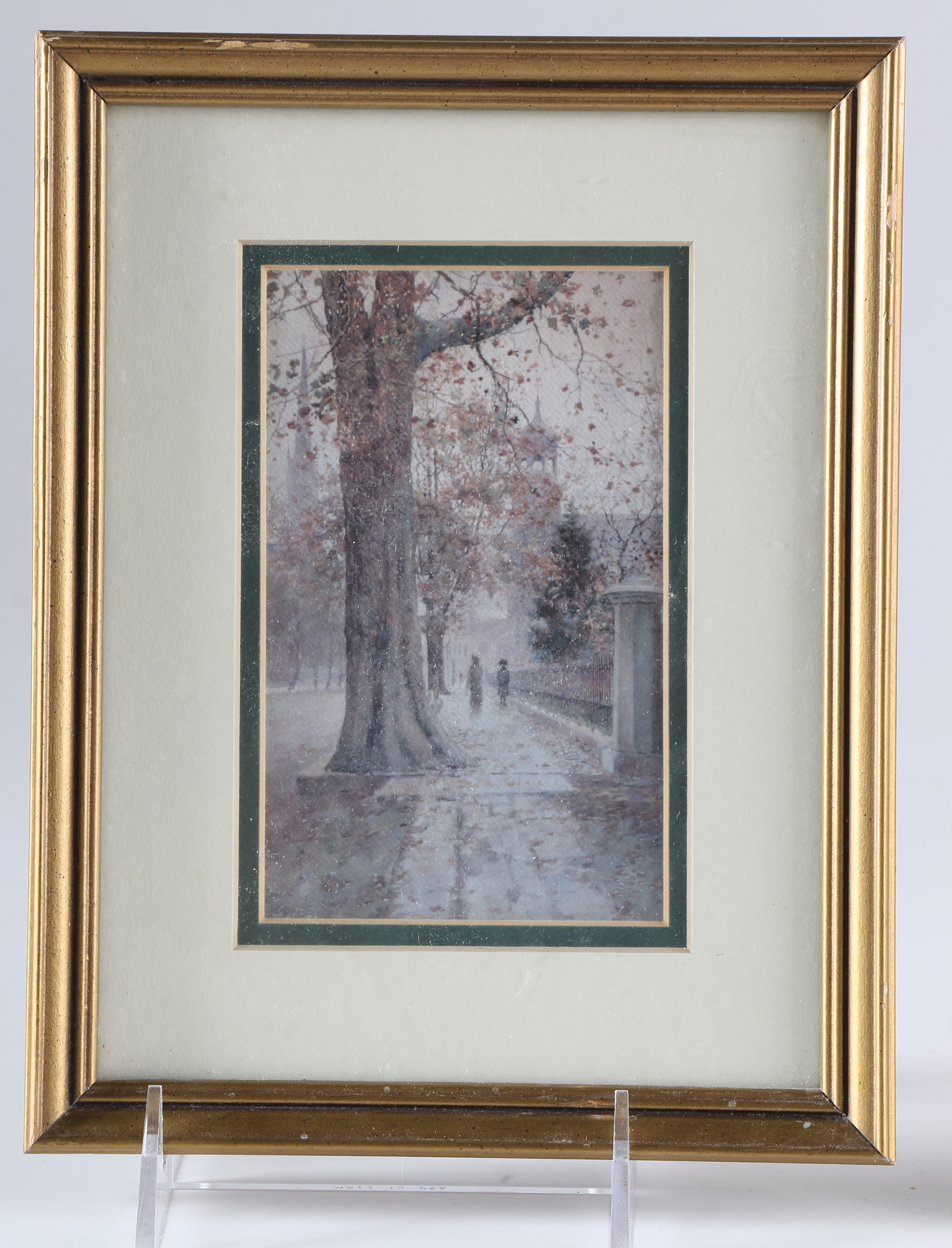 Offset Lithographs After Paul Sawyier "View of Wapping Street" and "Pinnacle Rock On The Elkhorn"