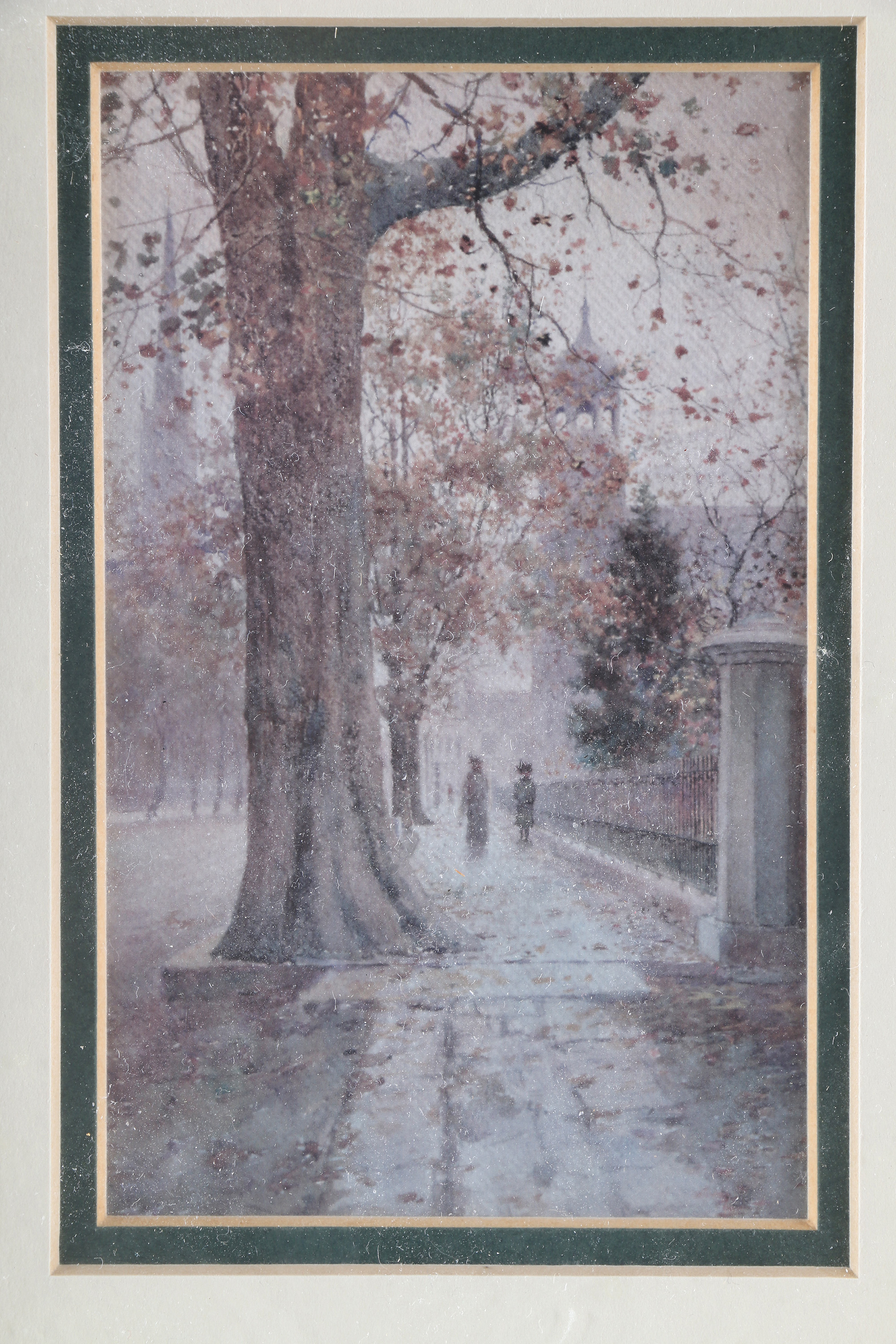 Offset Lithographs After Paul Sawyier "View of Wapping Street" and "Pinnacle Rock On The Elkhorn"