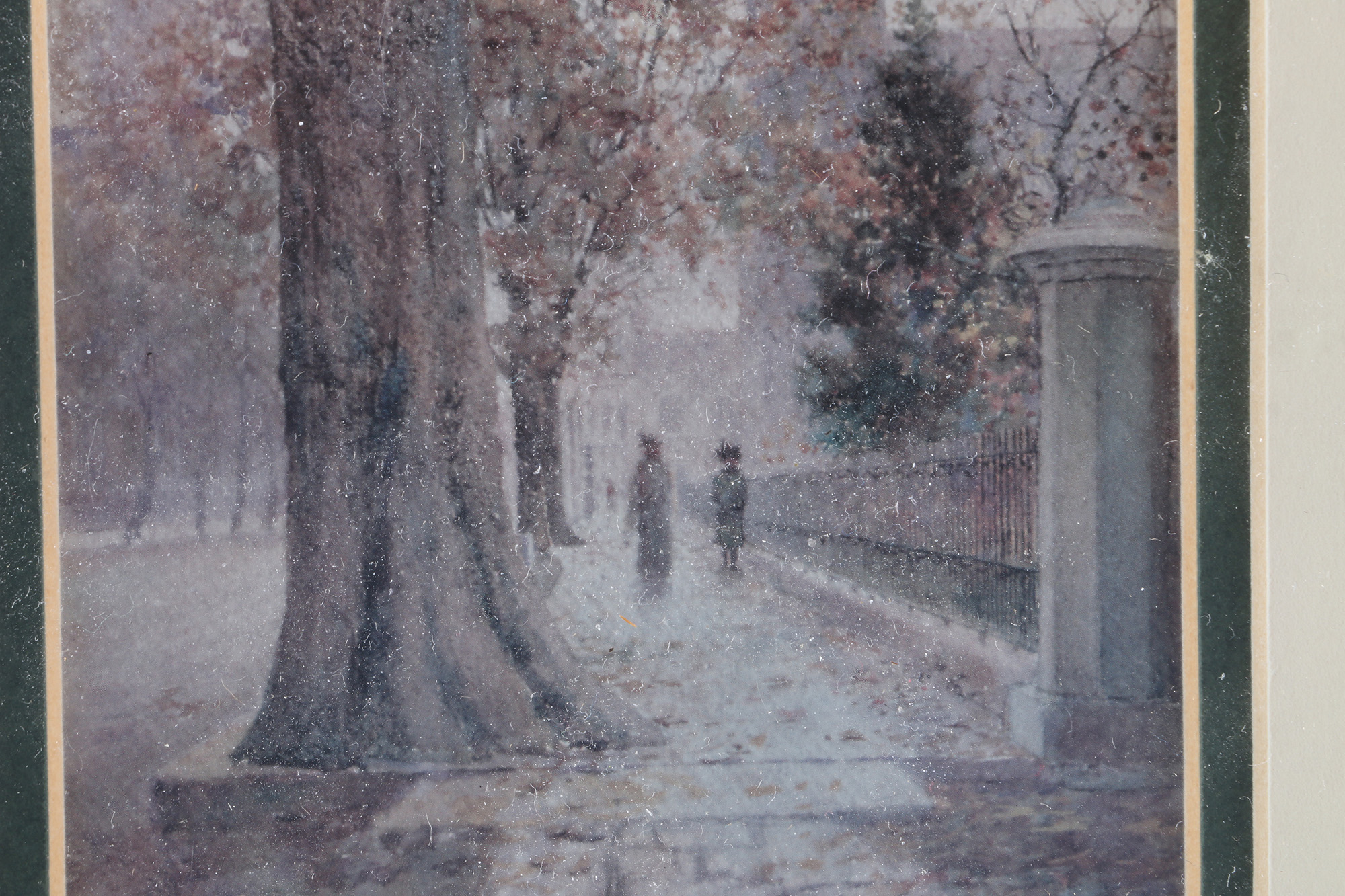 Offset Lithographs After Paul Sawyier "View of Wapping Street" and "Pinnacle Rock On The Elkhorn"