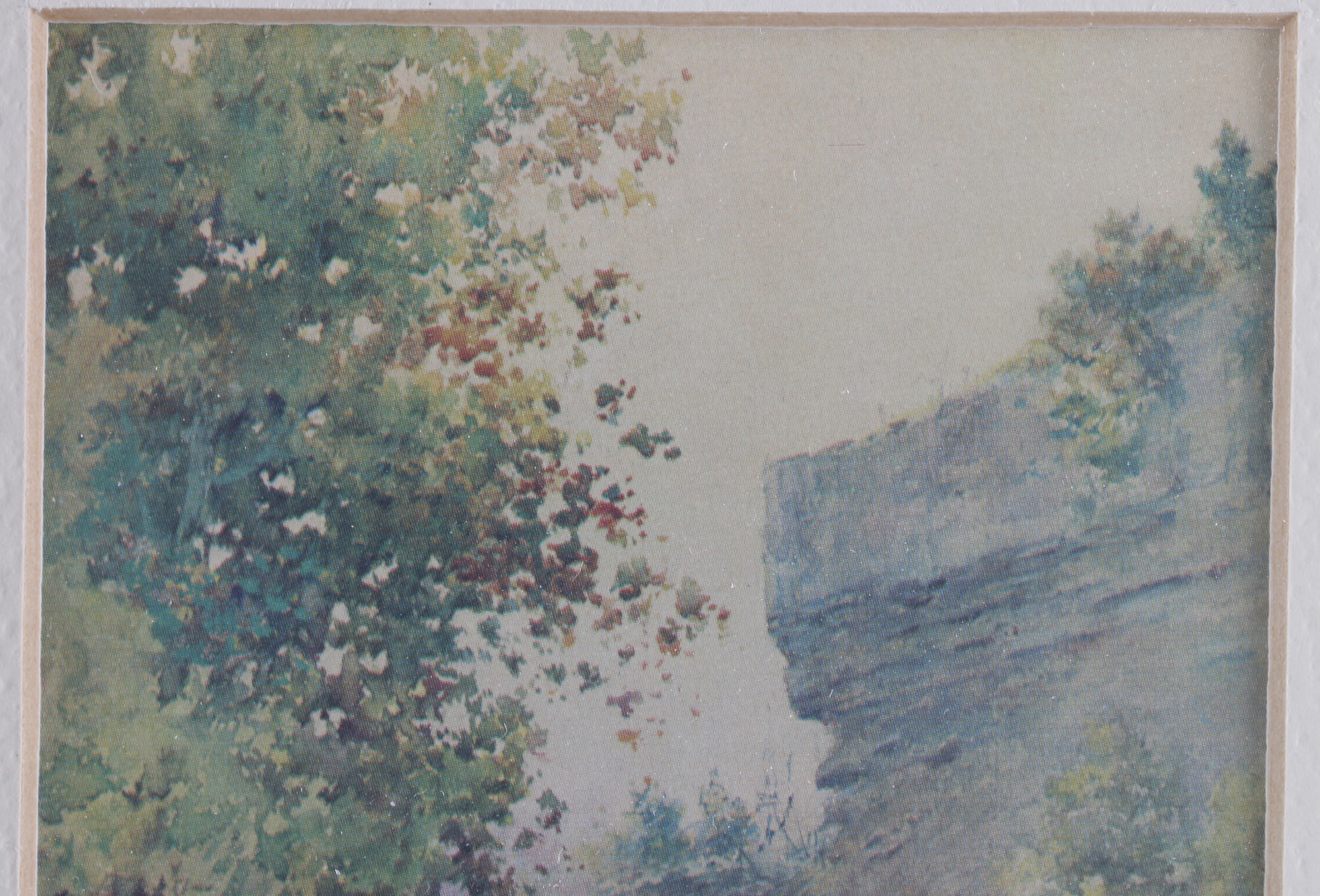Offset Lithographs After Paul Sawyier "View of Wapping Street" and "Pinnacle Rock On The Elkhorn"