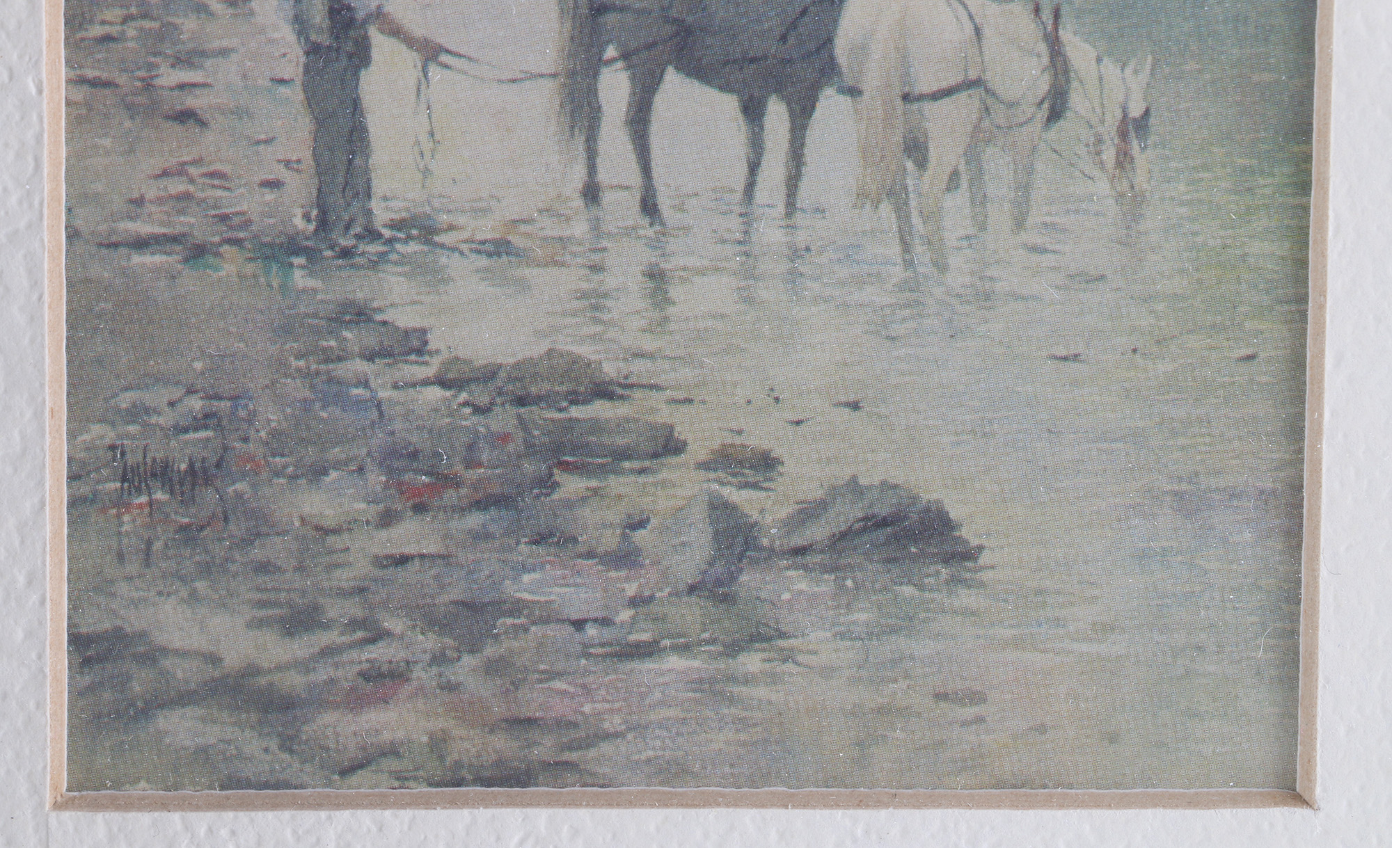Offset Lithographs After Paul Sawyier "View of Wapping Street" and "Pinnacle Rock On The Elkhorn"