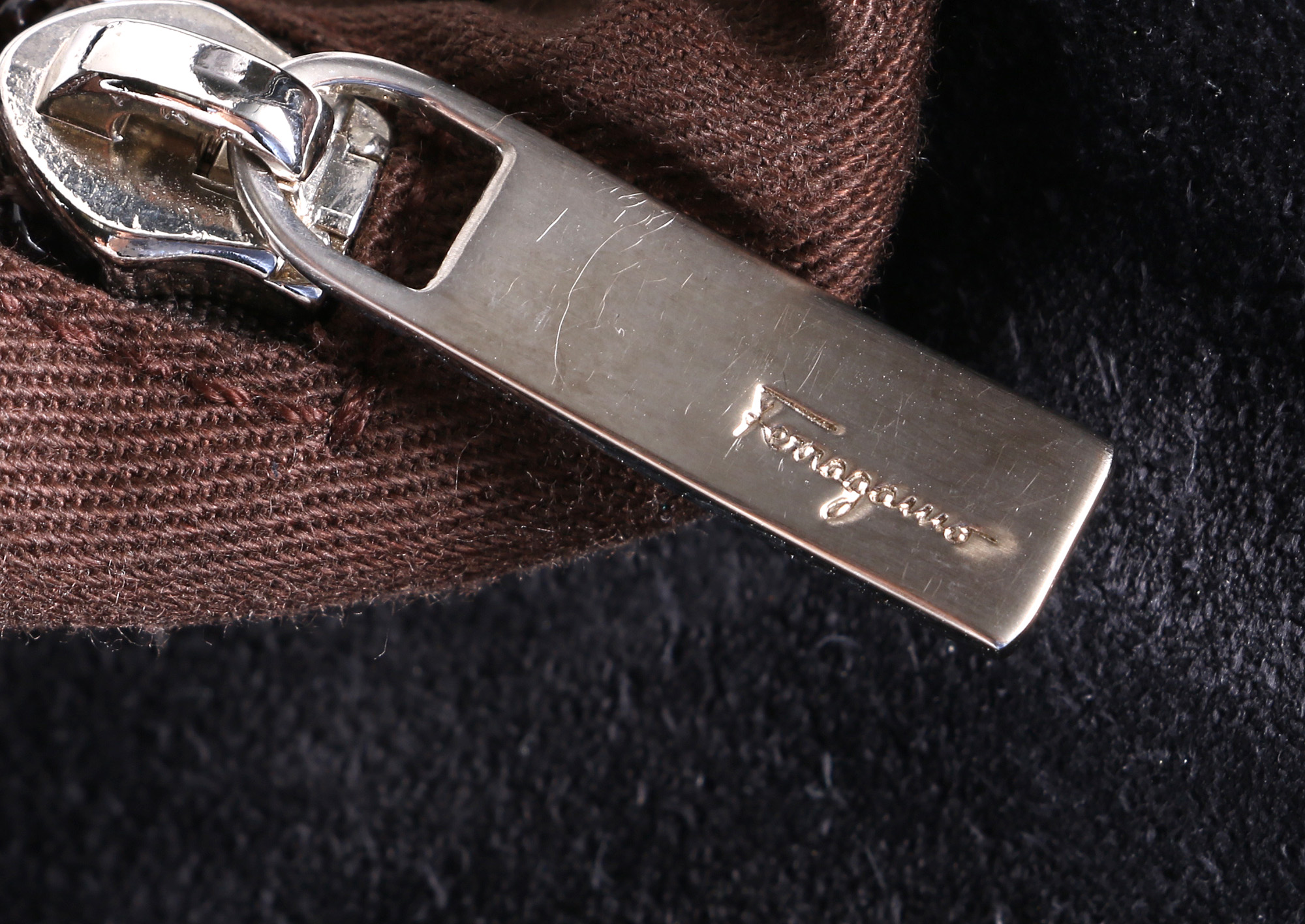 Salvatore Ferragamo Suede Handbag