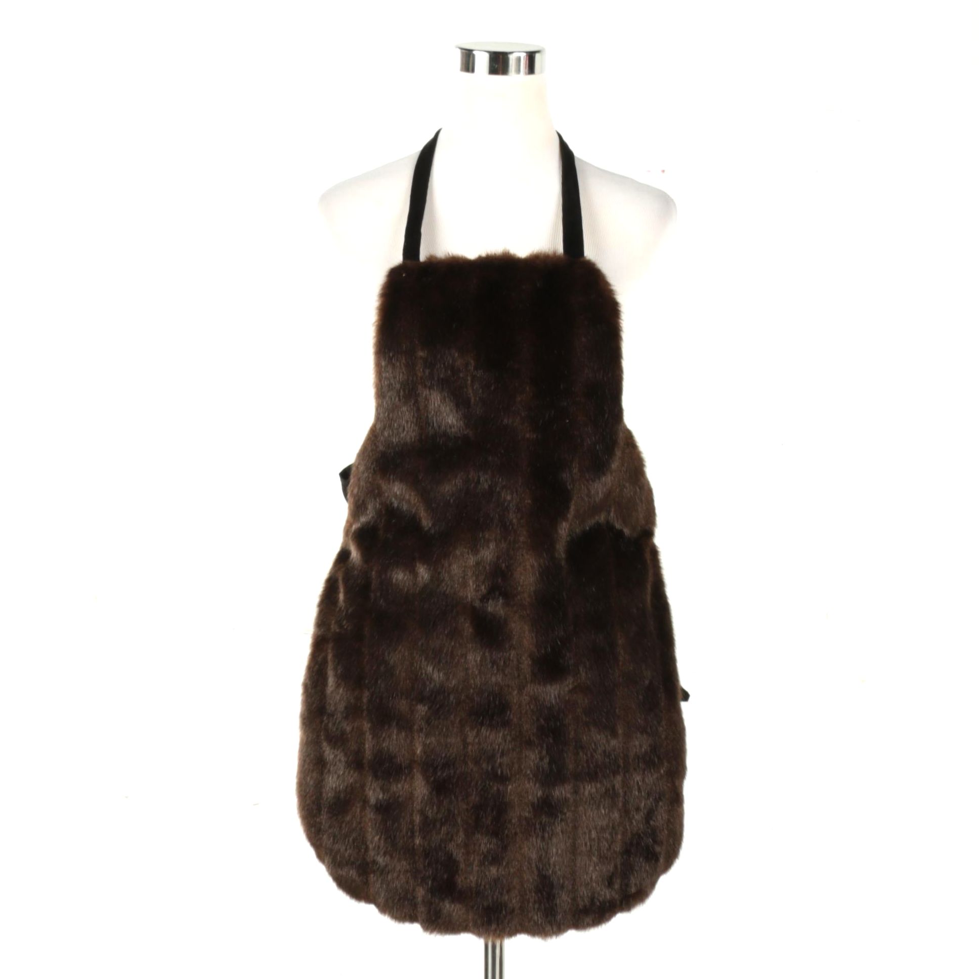 Faux Fur Apron