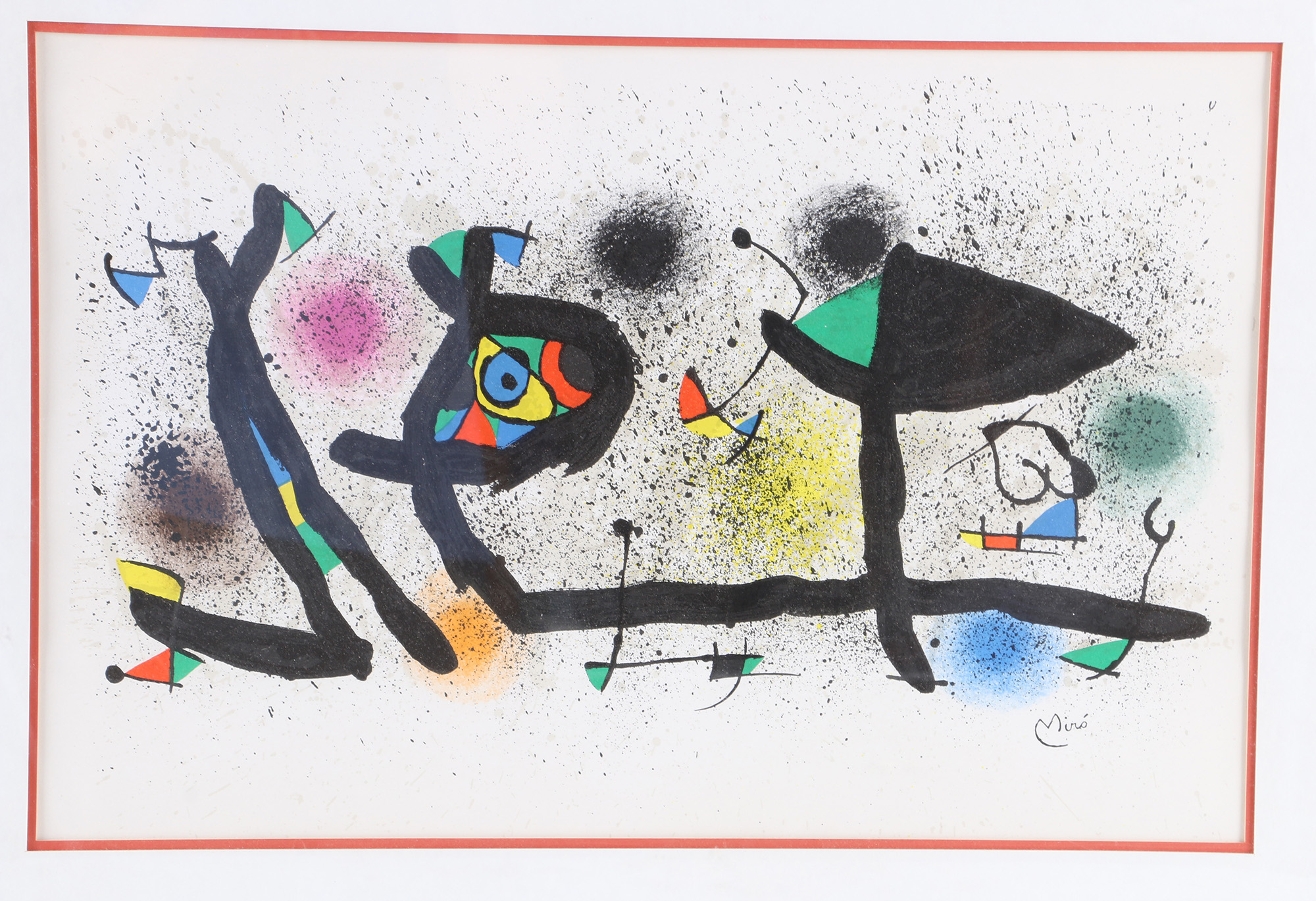 Joan Miró Lithograph on Paper "Sculptures"