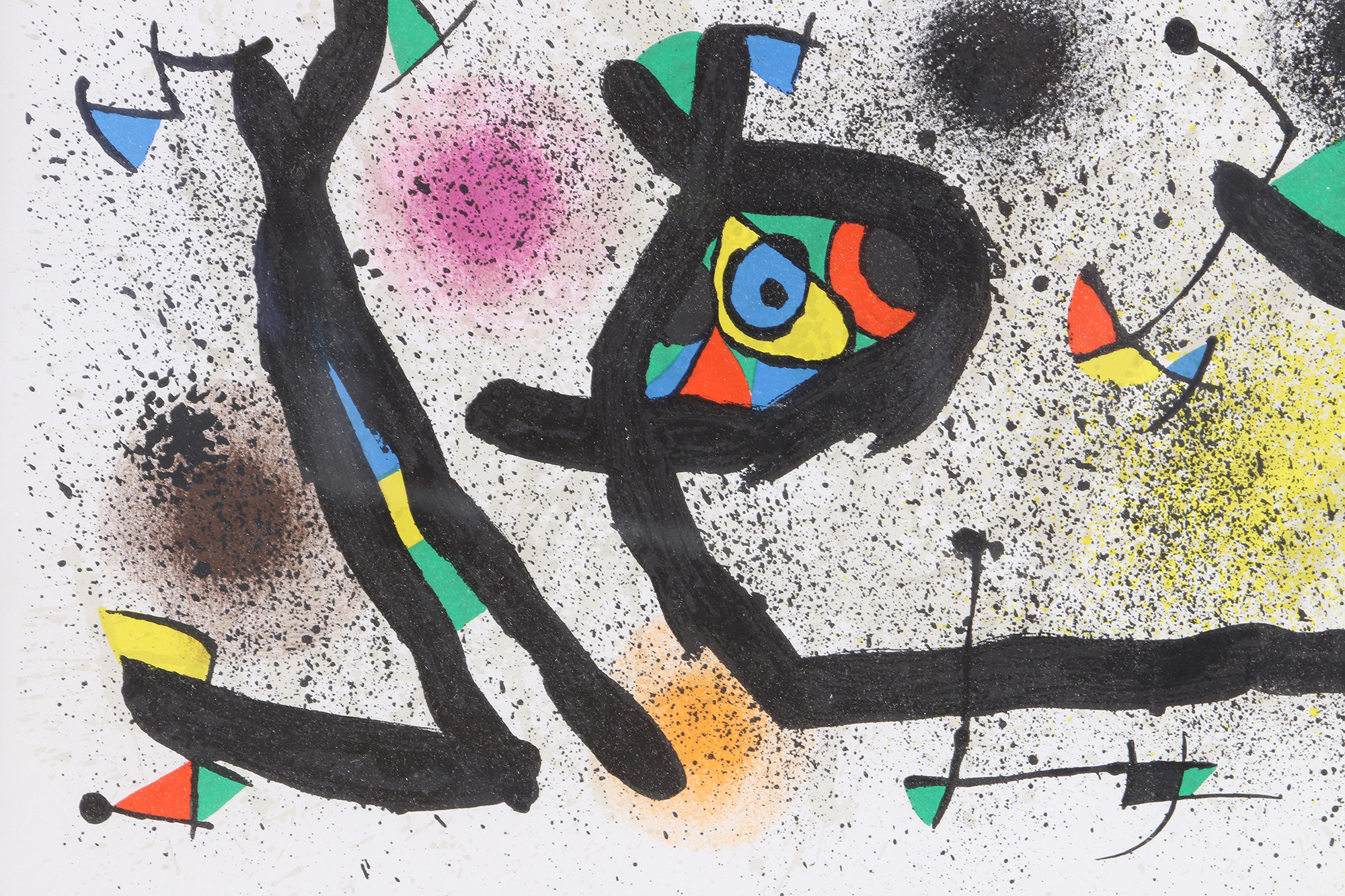 Joan Miró Lithograph on Paper "Sculptures"