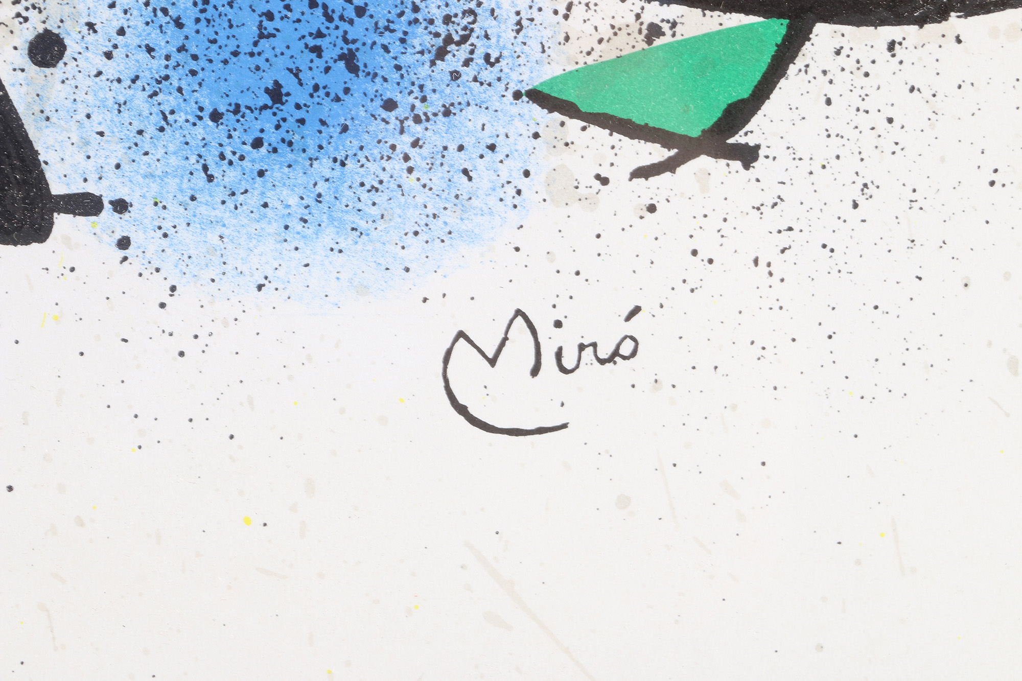 Joan Miró Lithograph on Paper "Sculptures"