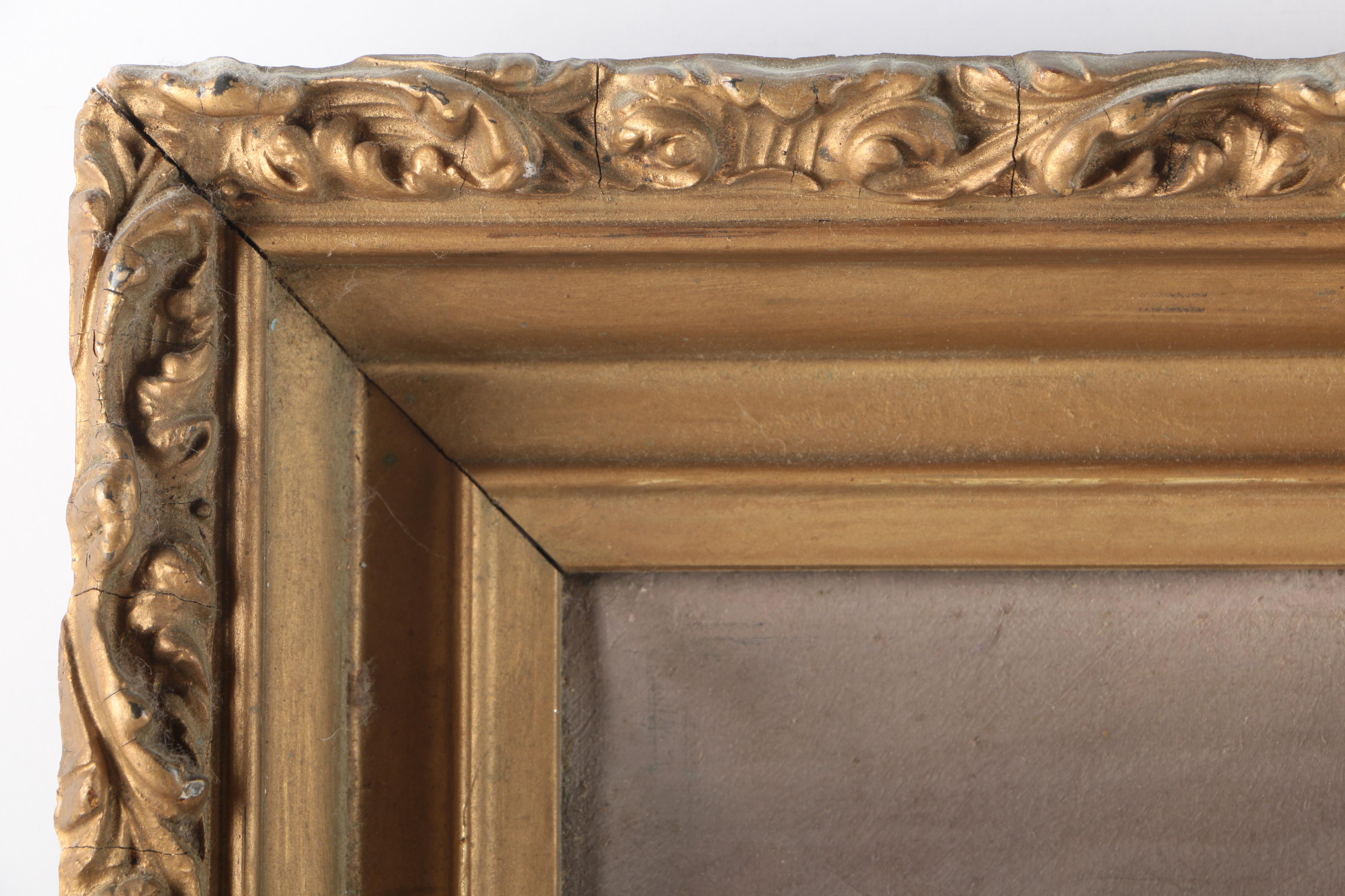 Grace Anderson Early 20th Century Oil on Canvas of Portland Head Lighthouse