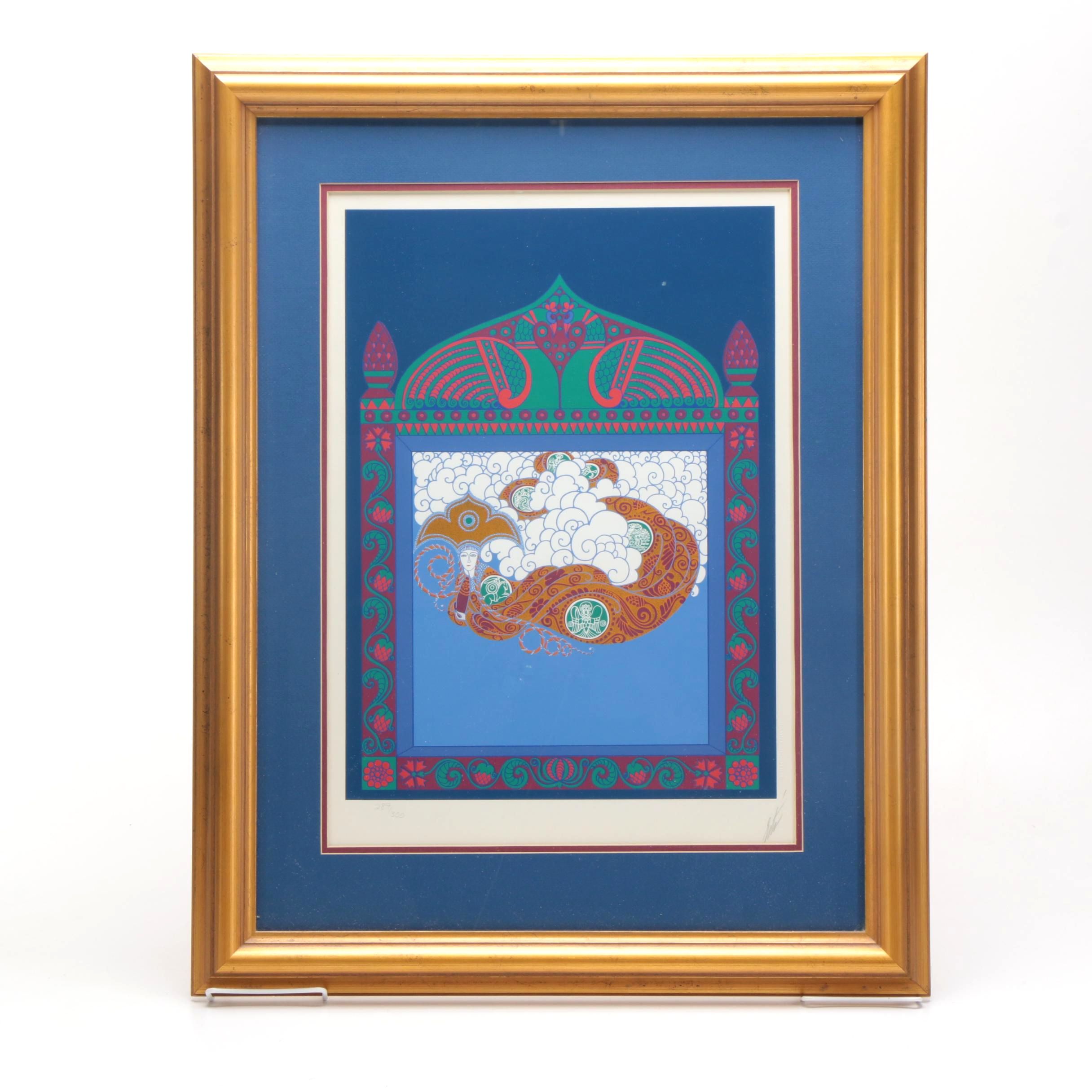 Romain "Erté" di Tirtoff Limited Edition Serigraph "Russian Fairy Tale"