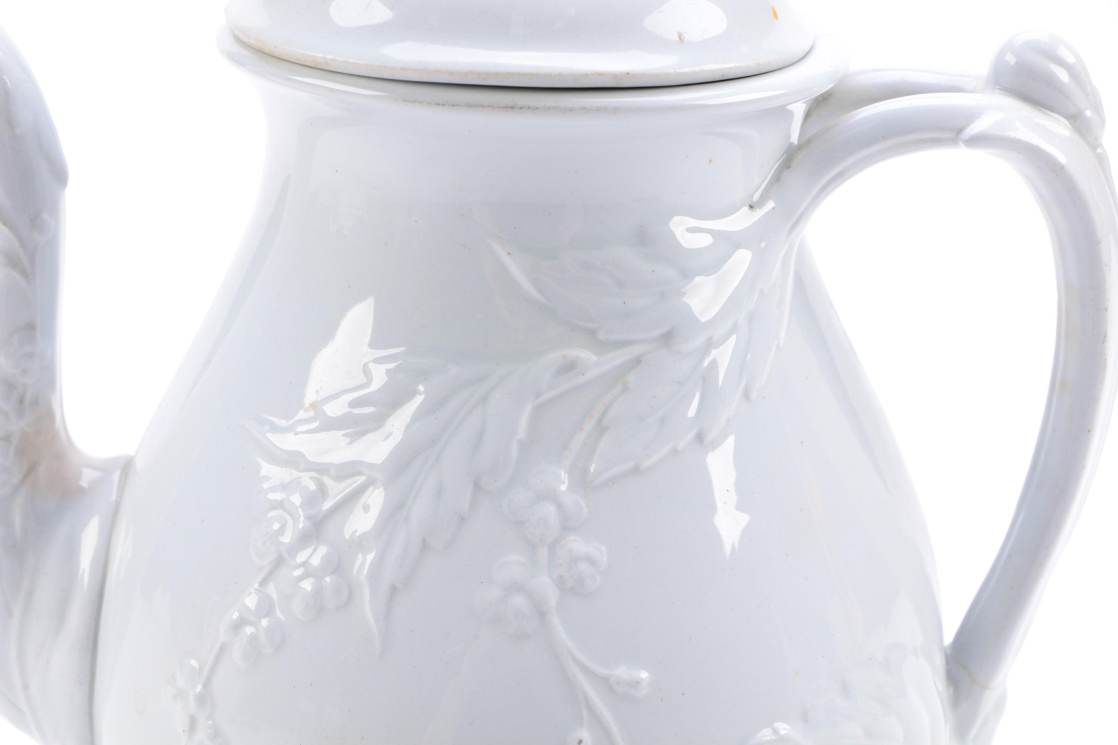 Porcelain Teapots Featuring Henry Alcock & Co.