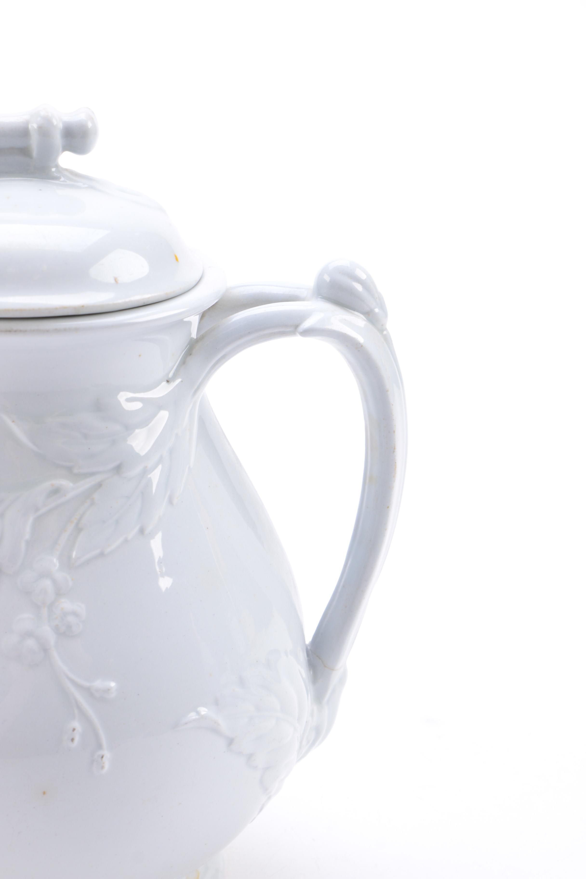 Porcelain Teapots Featuring Henry Alcock & Co.