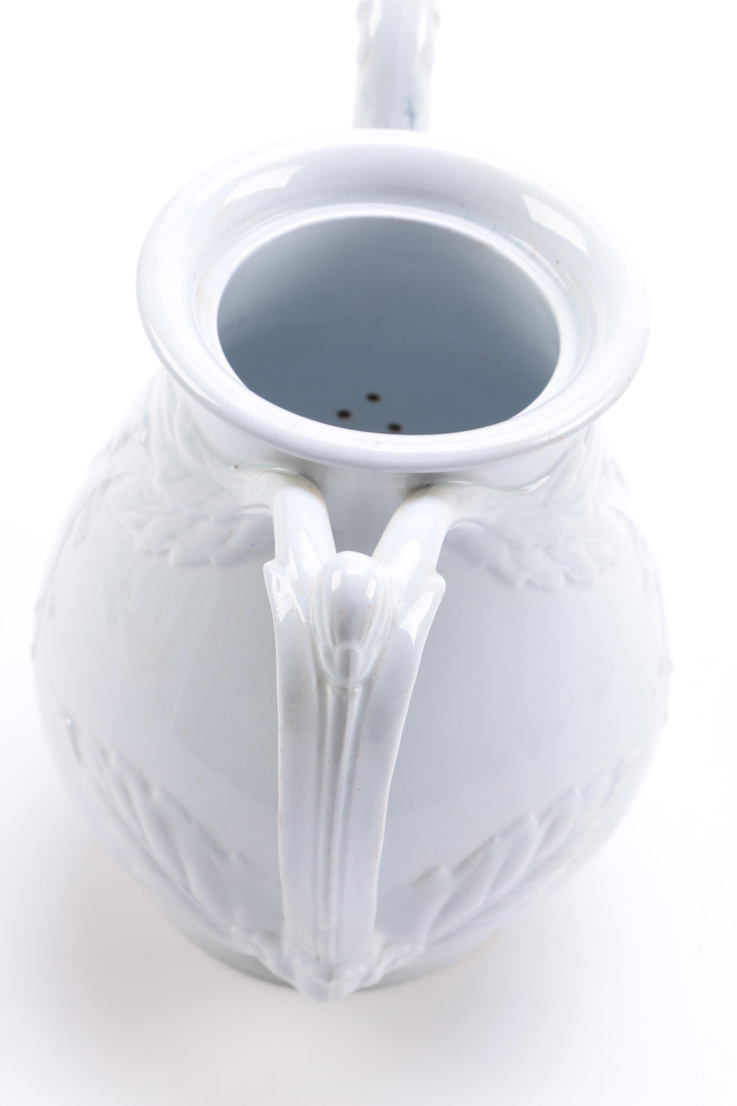 Porcelain Teapots Featuring Henry Alcock & Co.