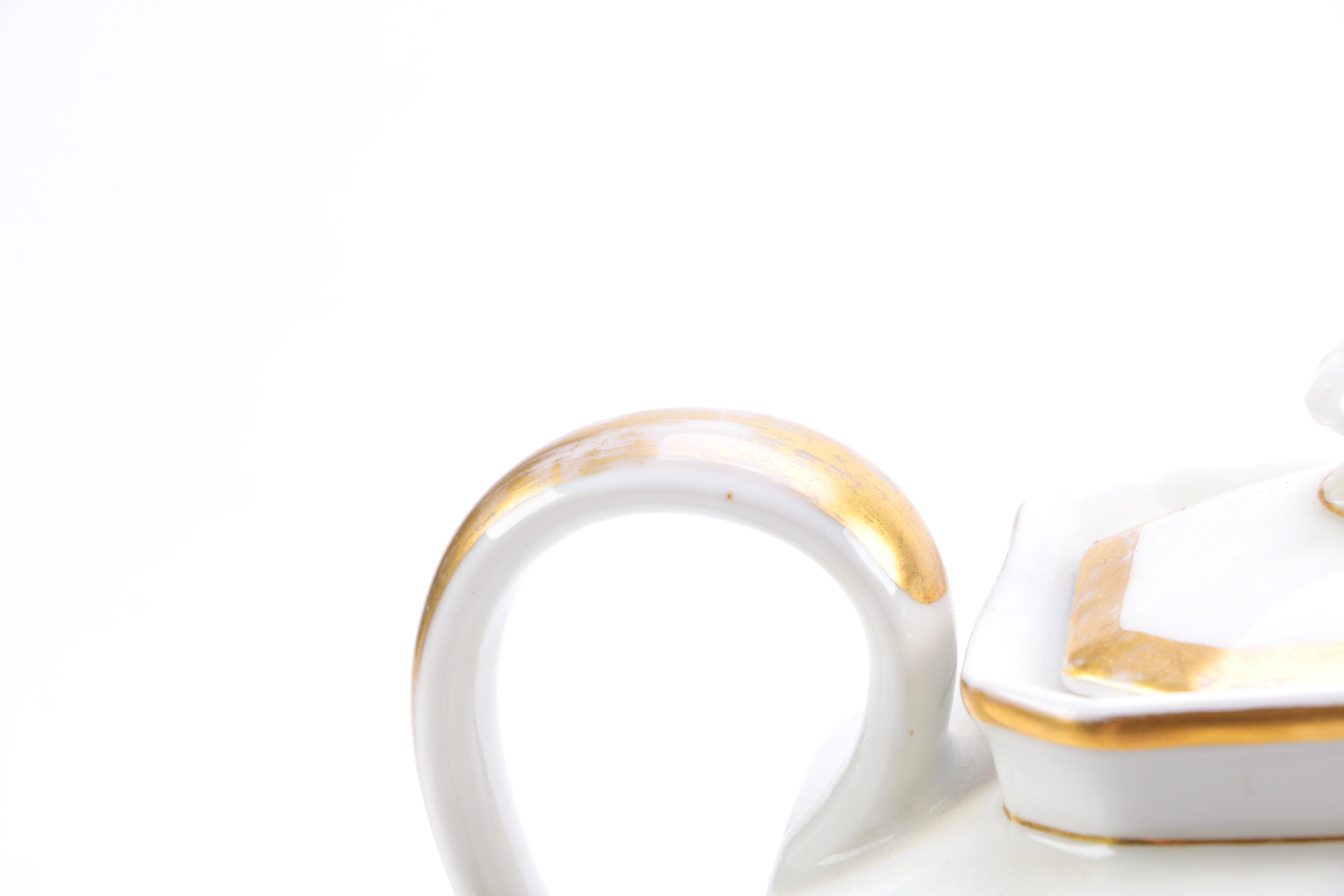 Porcelain Teapots Featuring Henry Alcock & Co.