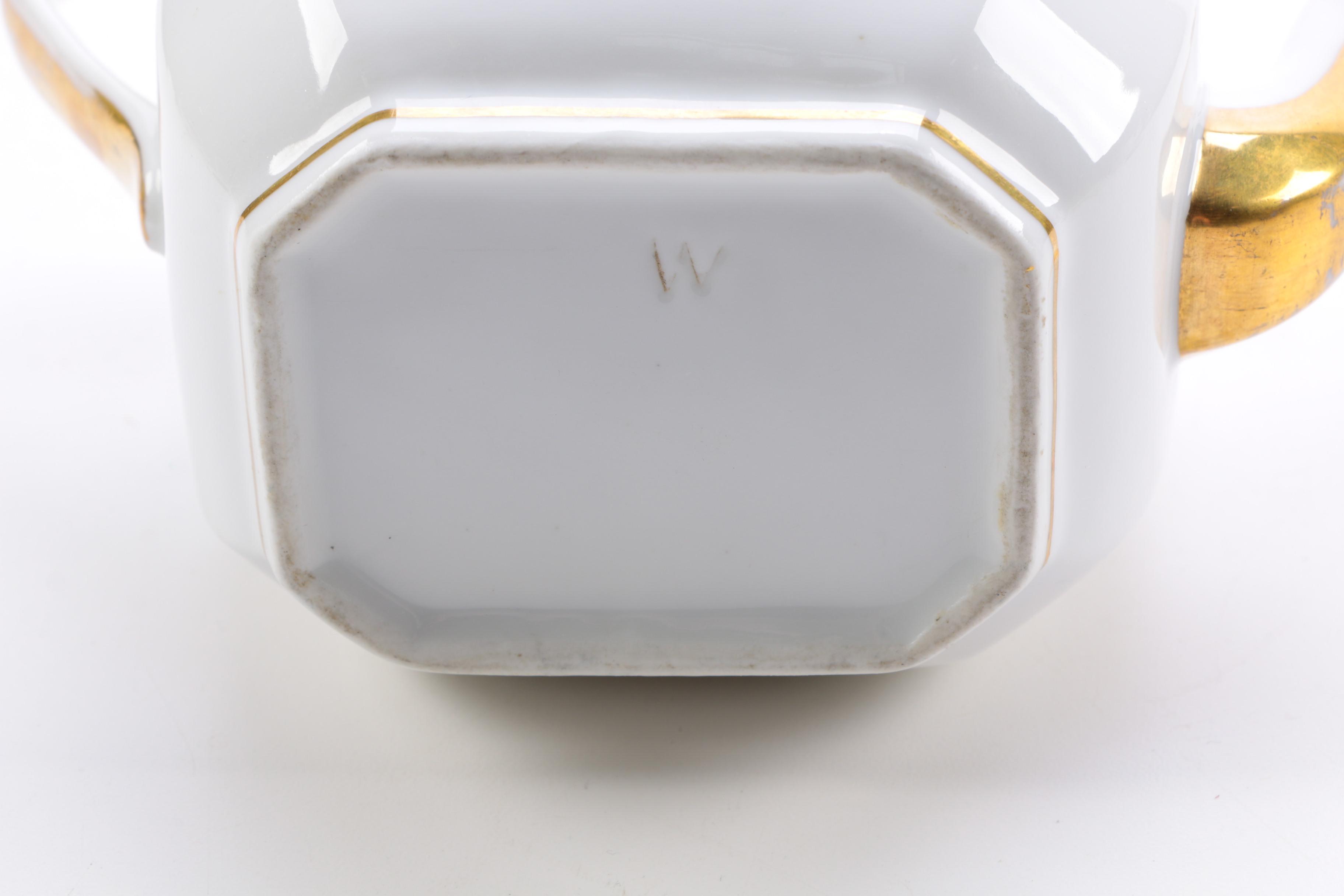 Porcelain Teapots Featuring Henry Alcock & Co.