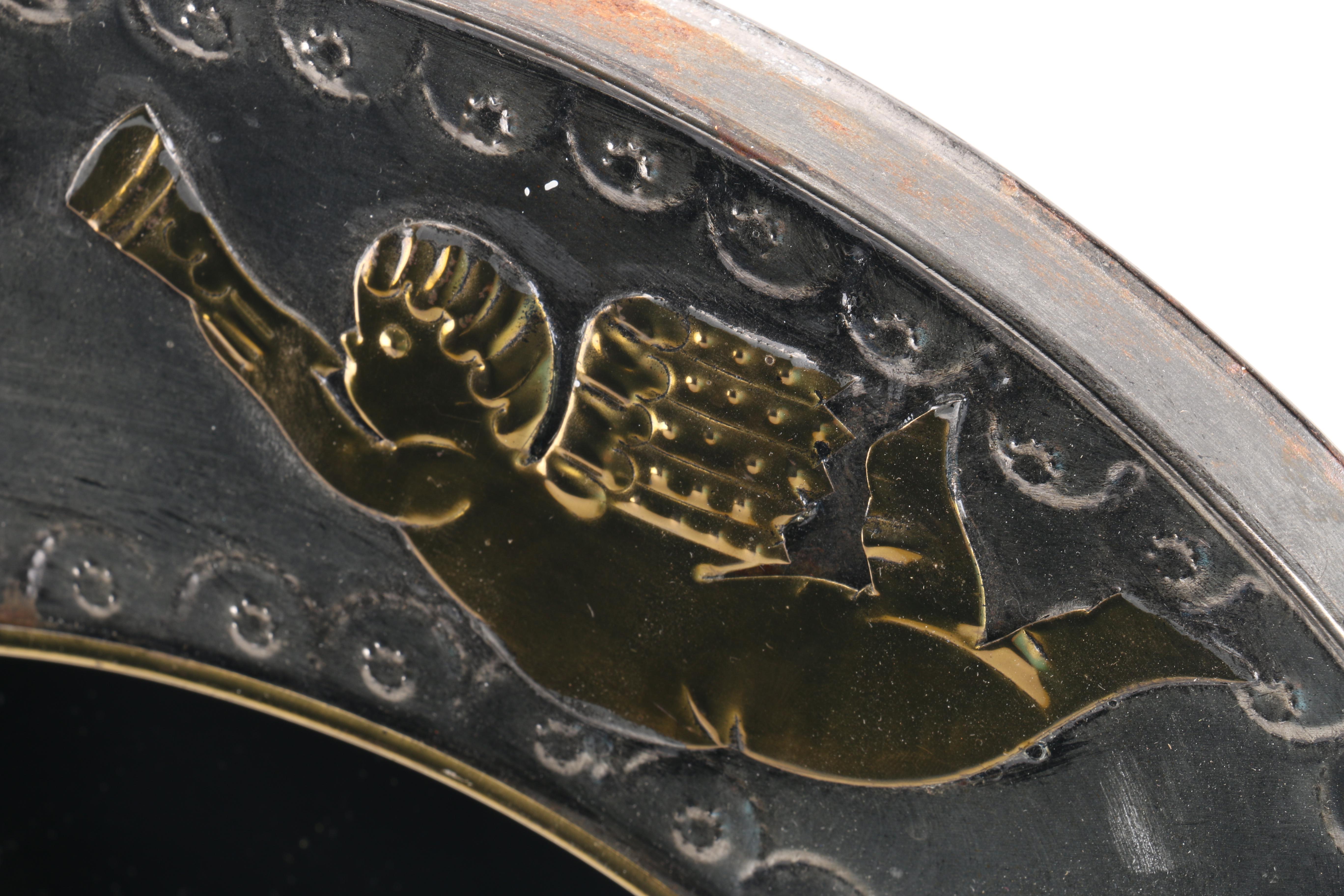 Arched Metal Wall Mirror