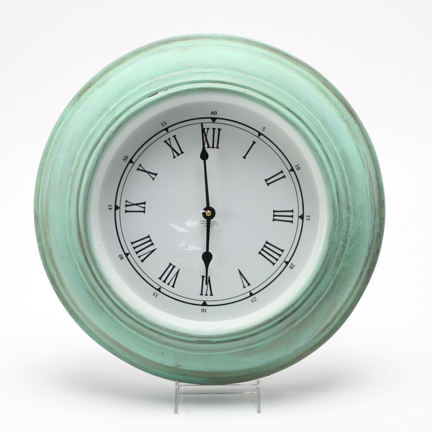 Eon Clockworks, Inc. Sea Green  Wall Clock