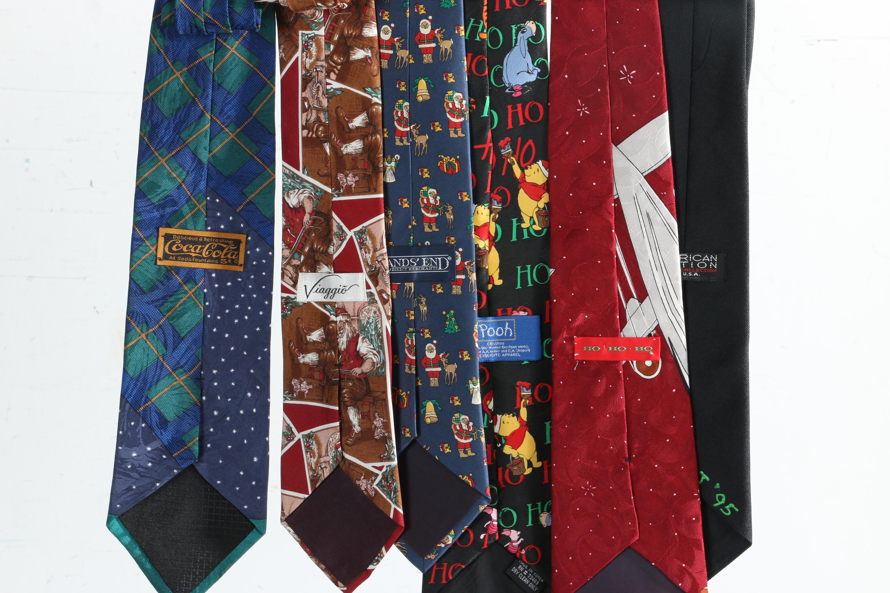 Christmas Themed Neckties