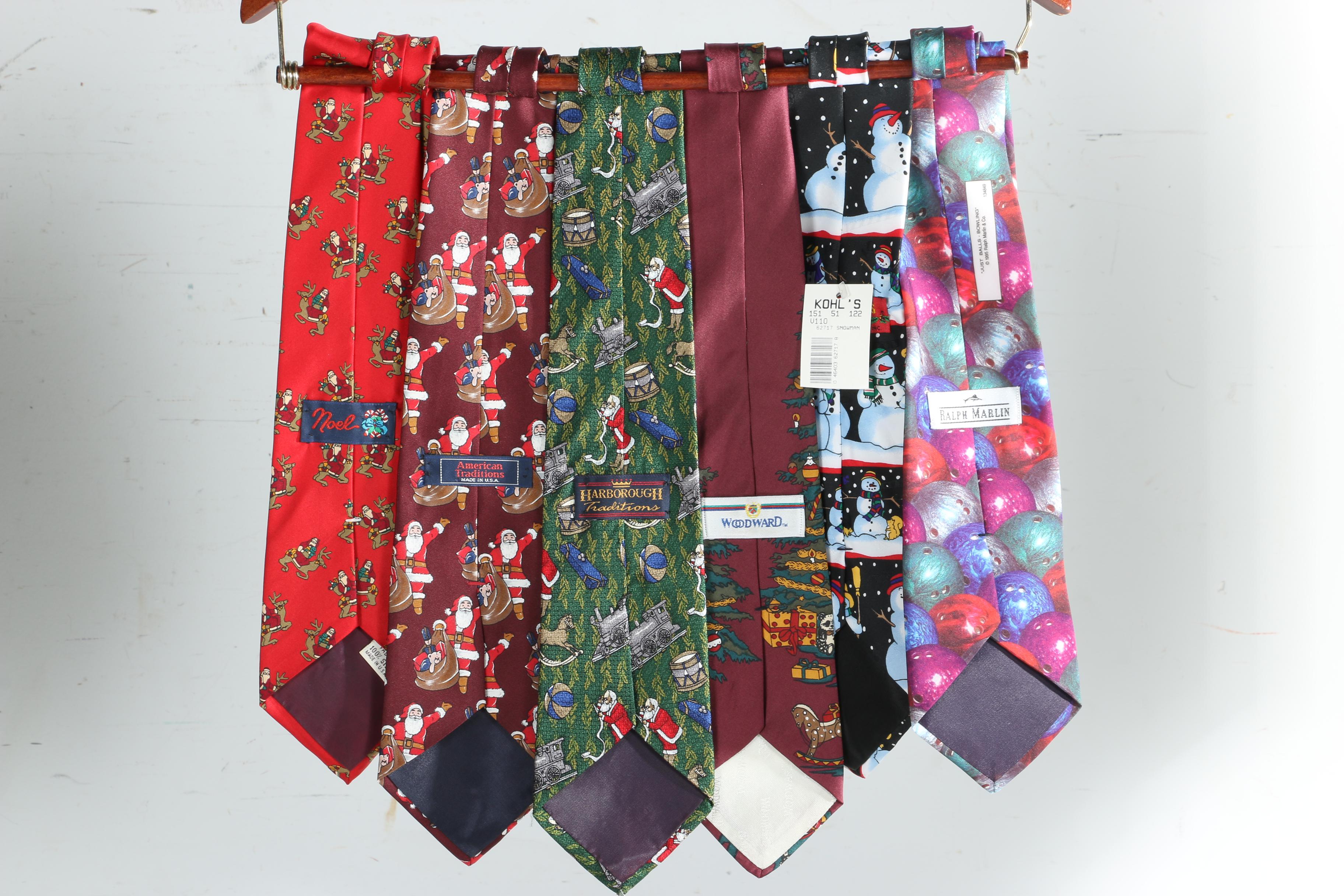 Christmas Themed Neckties