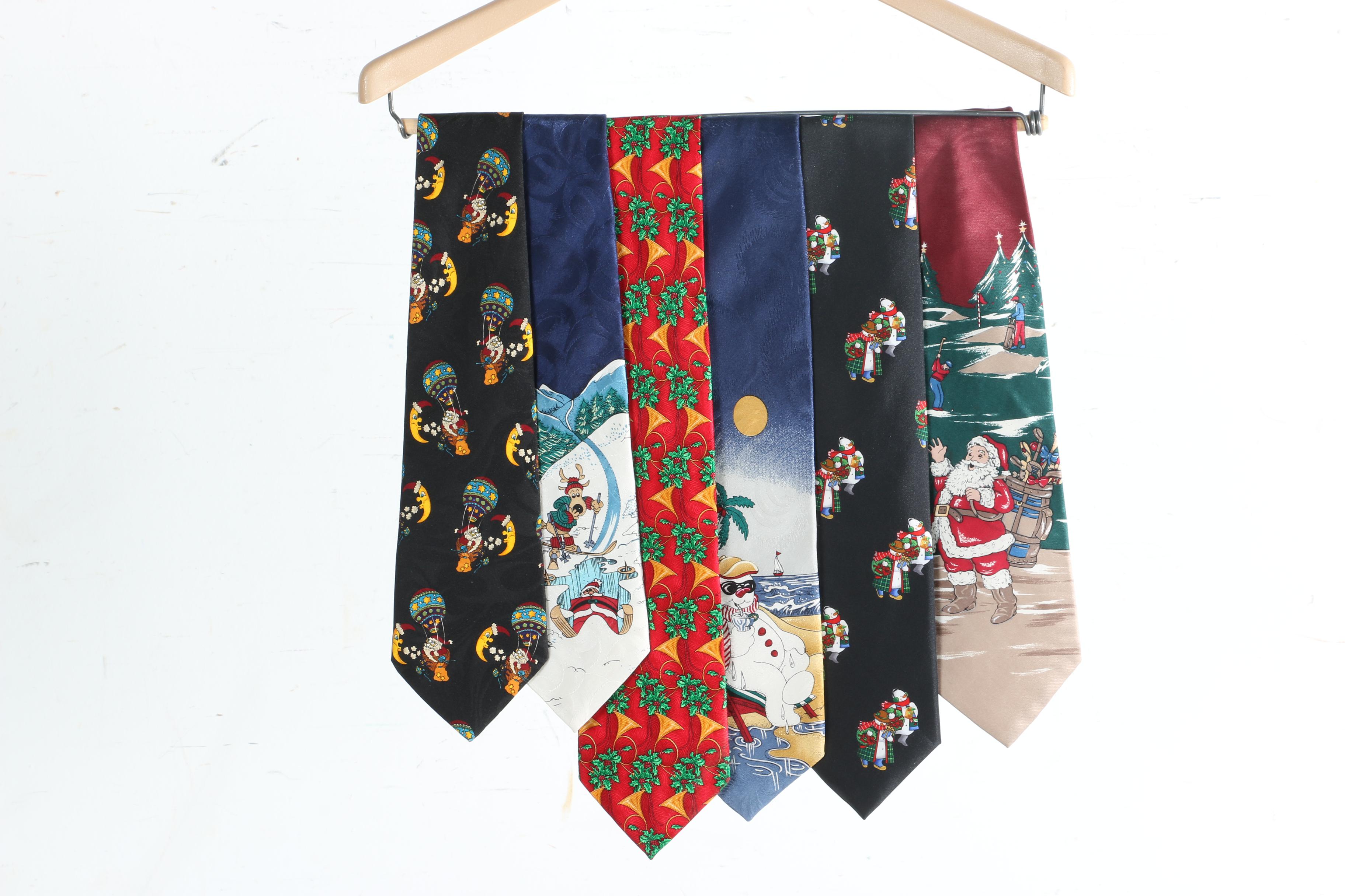 Christmas Themed Neckties