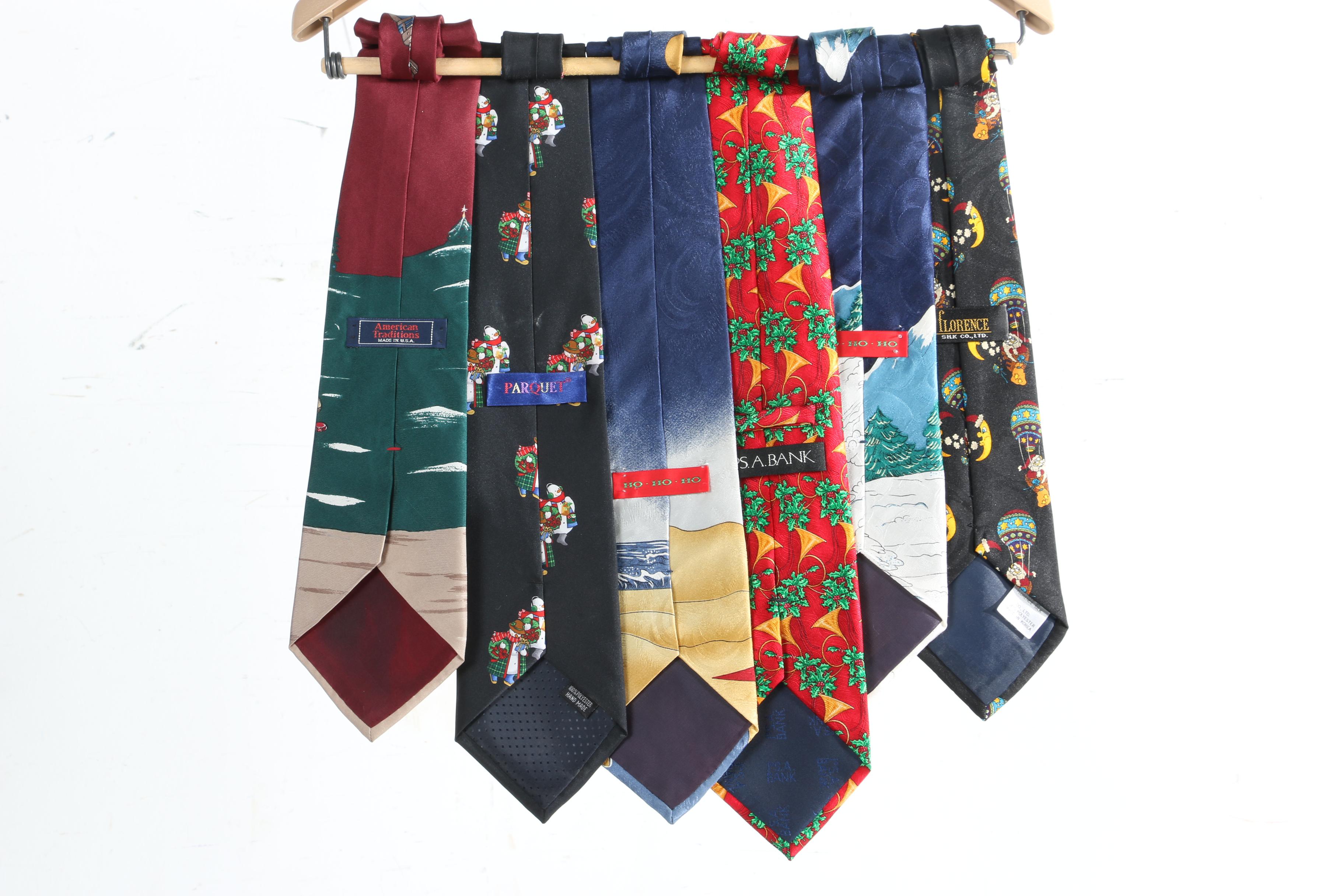 Christmas Themed Neckties