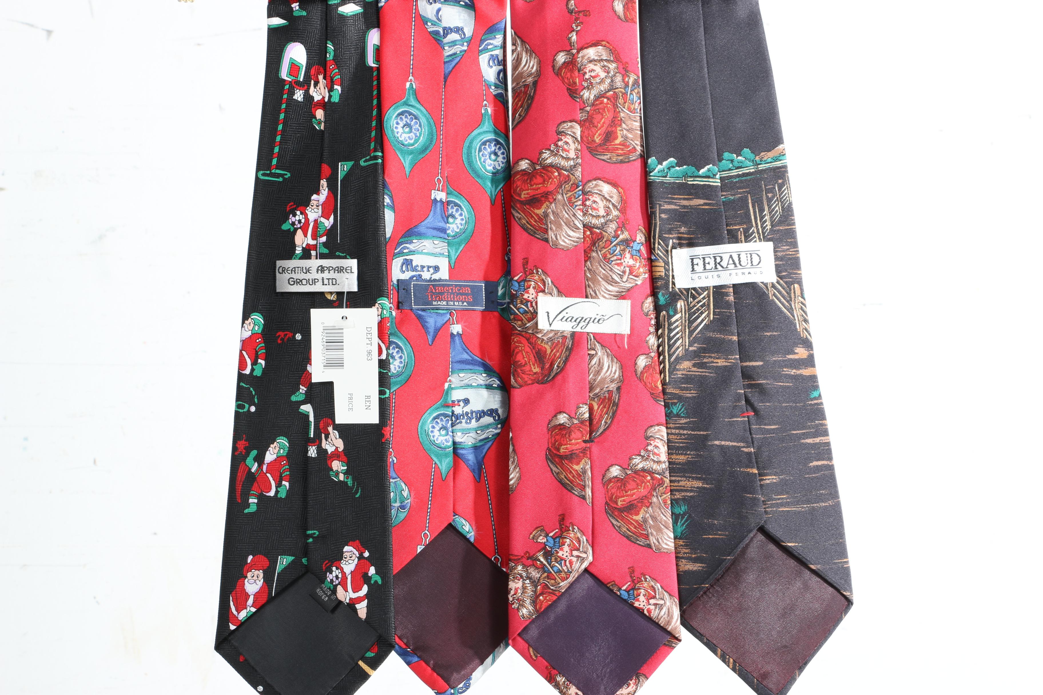 Christmas Themed Neckties