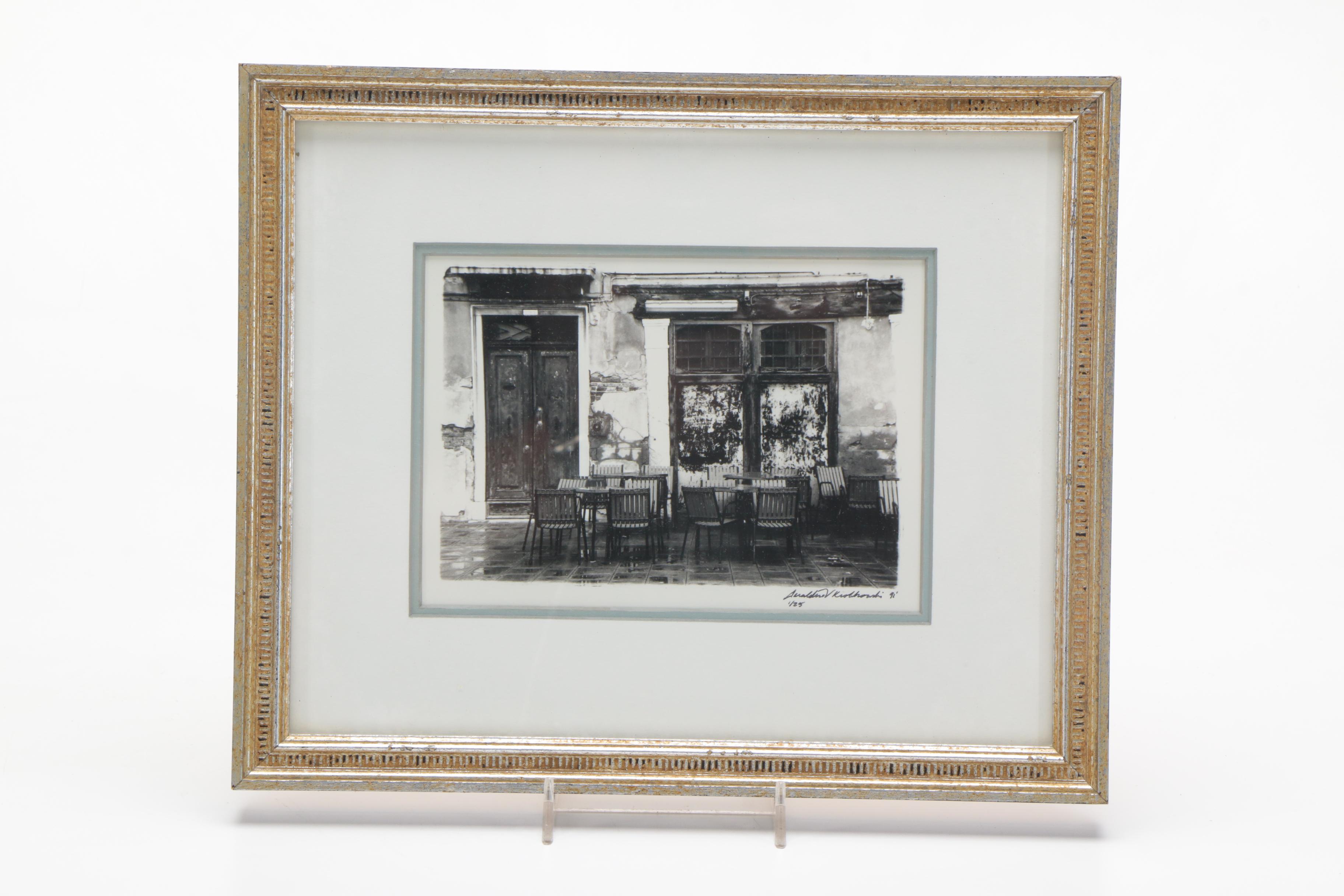 Limited Edition Black And White Photographs