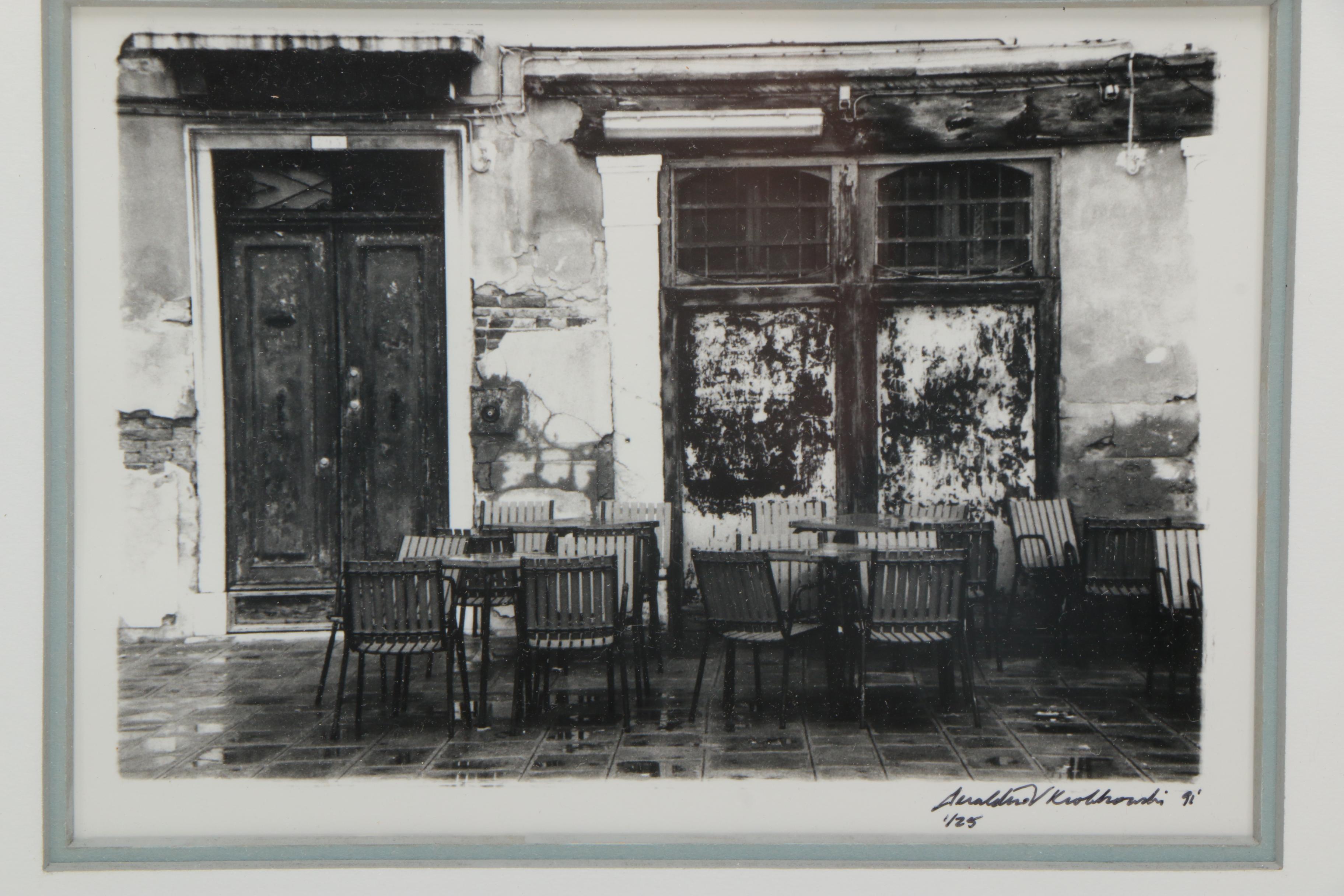 Limited Edition Black And White Photographs