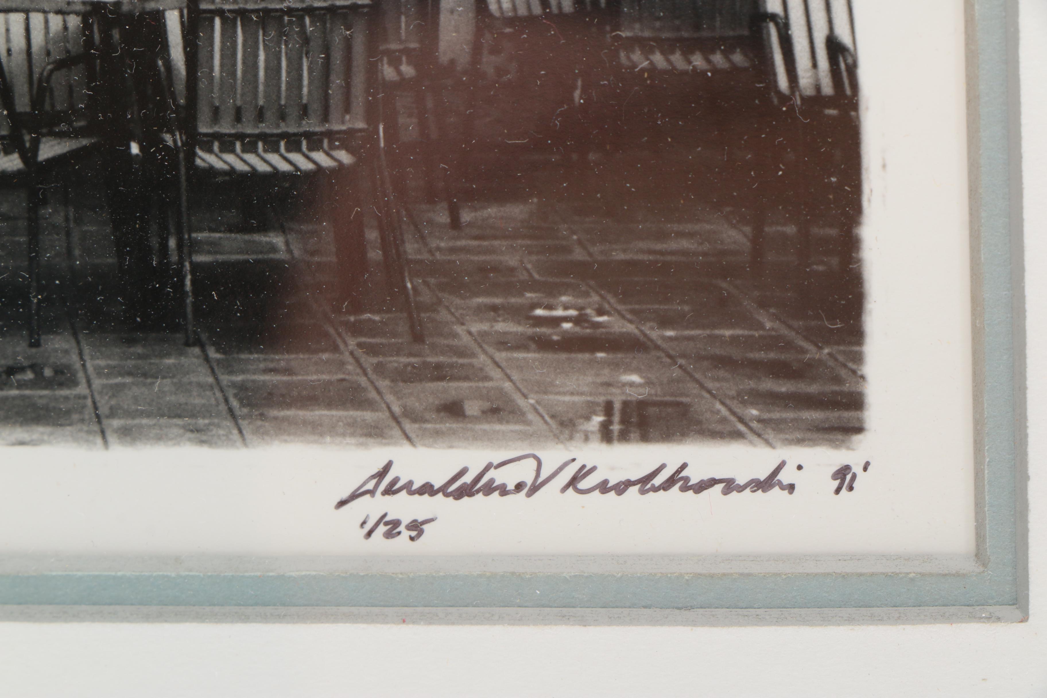 Limited Edition Black And White Photographs