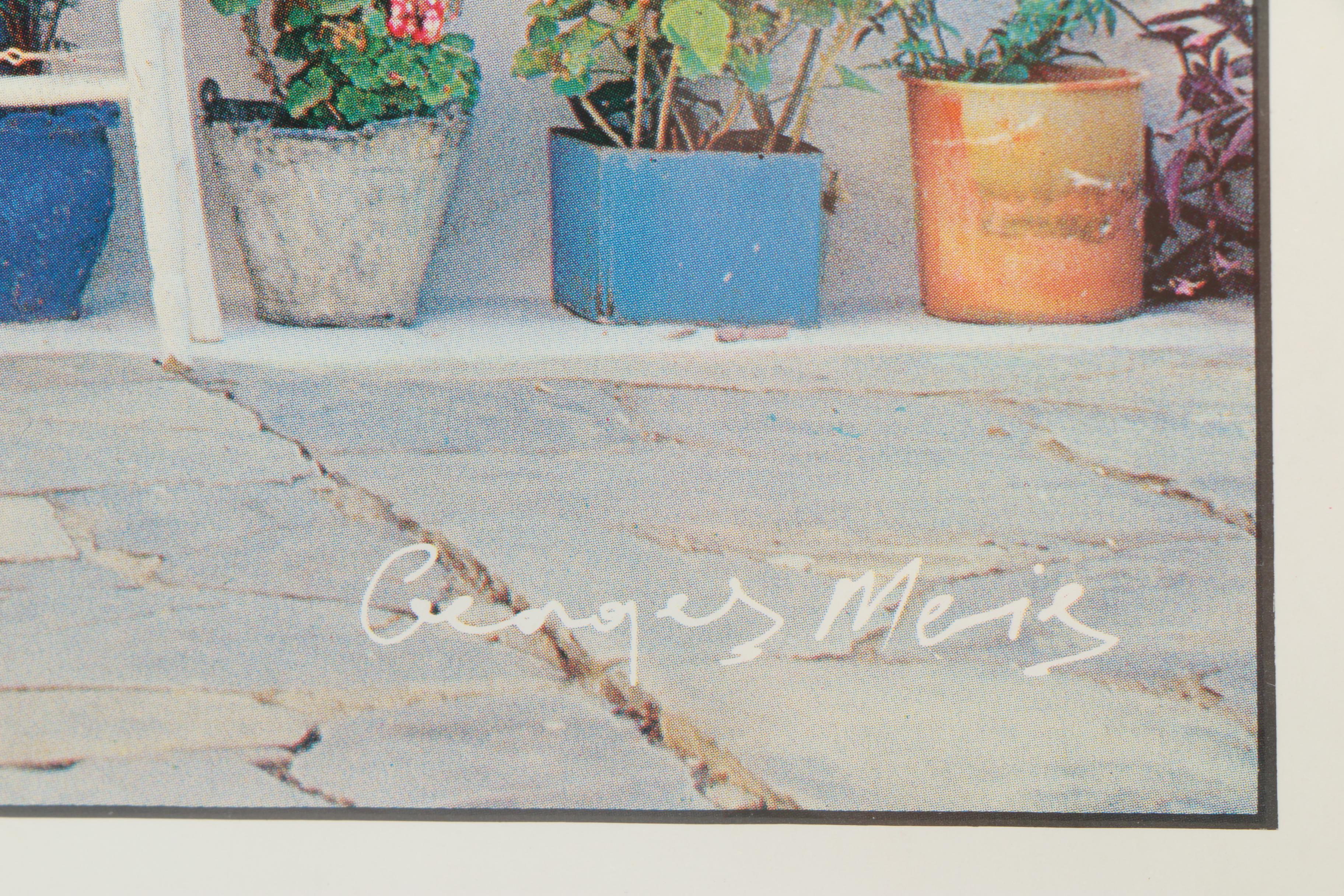 Offset Lithograph Photographs After Georges Meis of Grecian Scenes