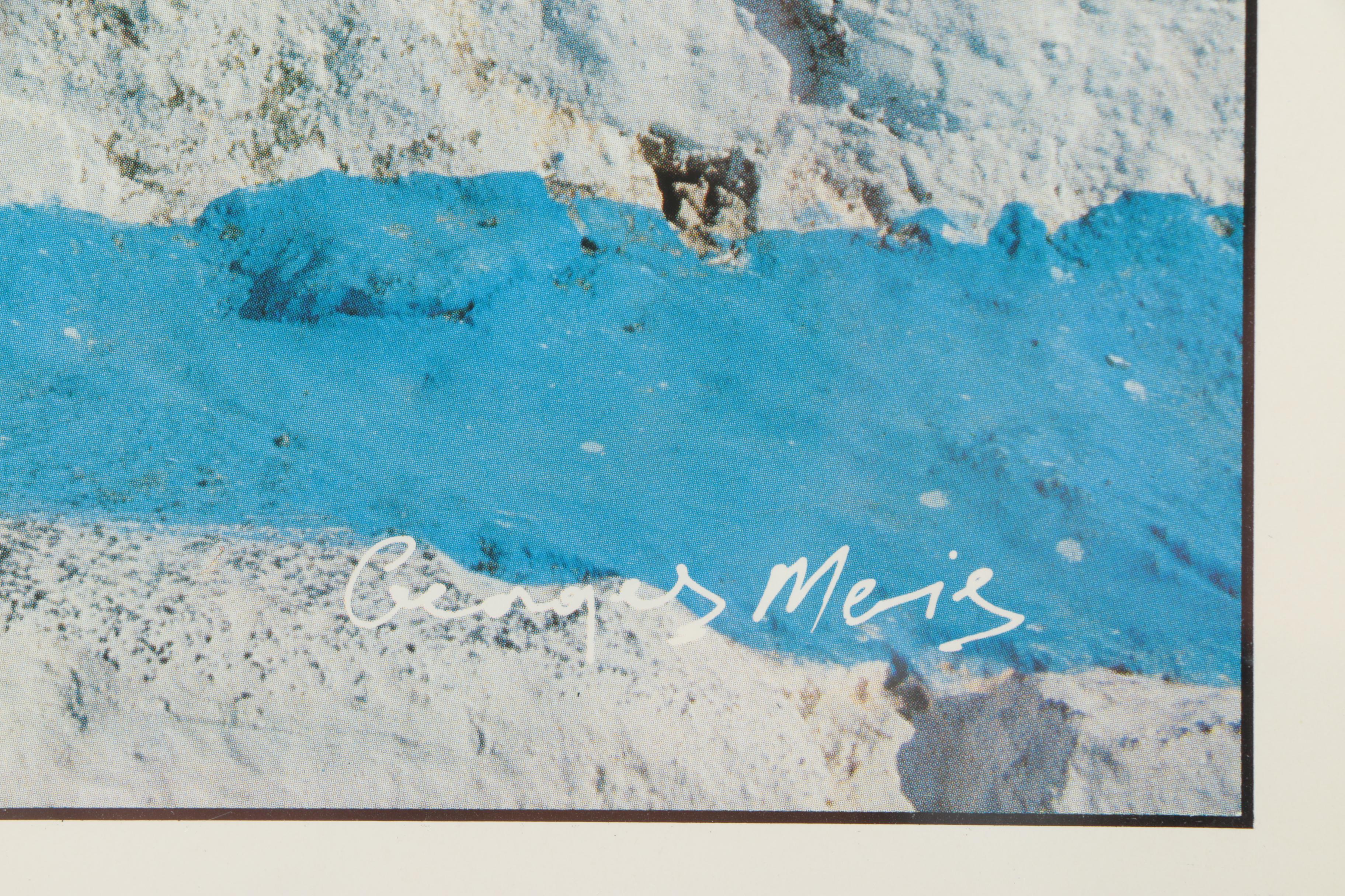 Offset Lithograph Photographs After Georges Meis of Grecian Scenes