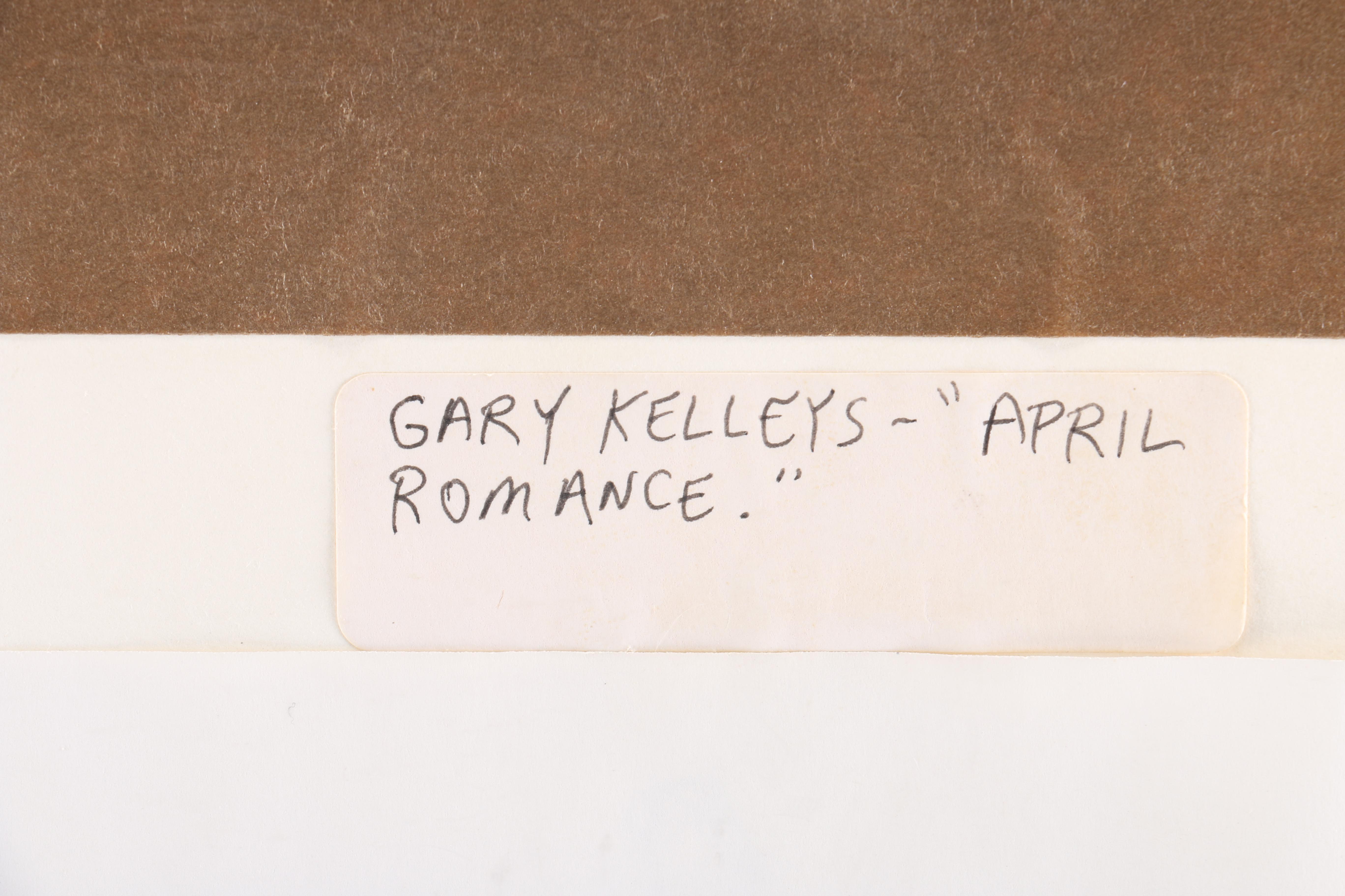 Gary Kelley Pastel Drawing "April Romance"