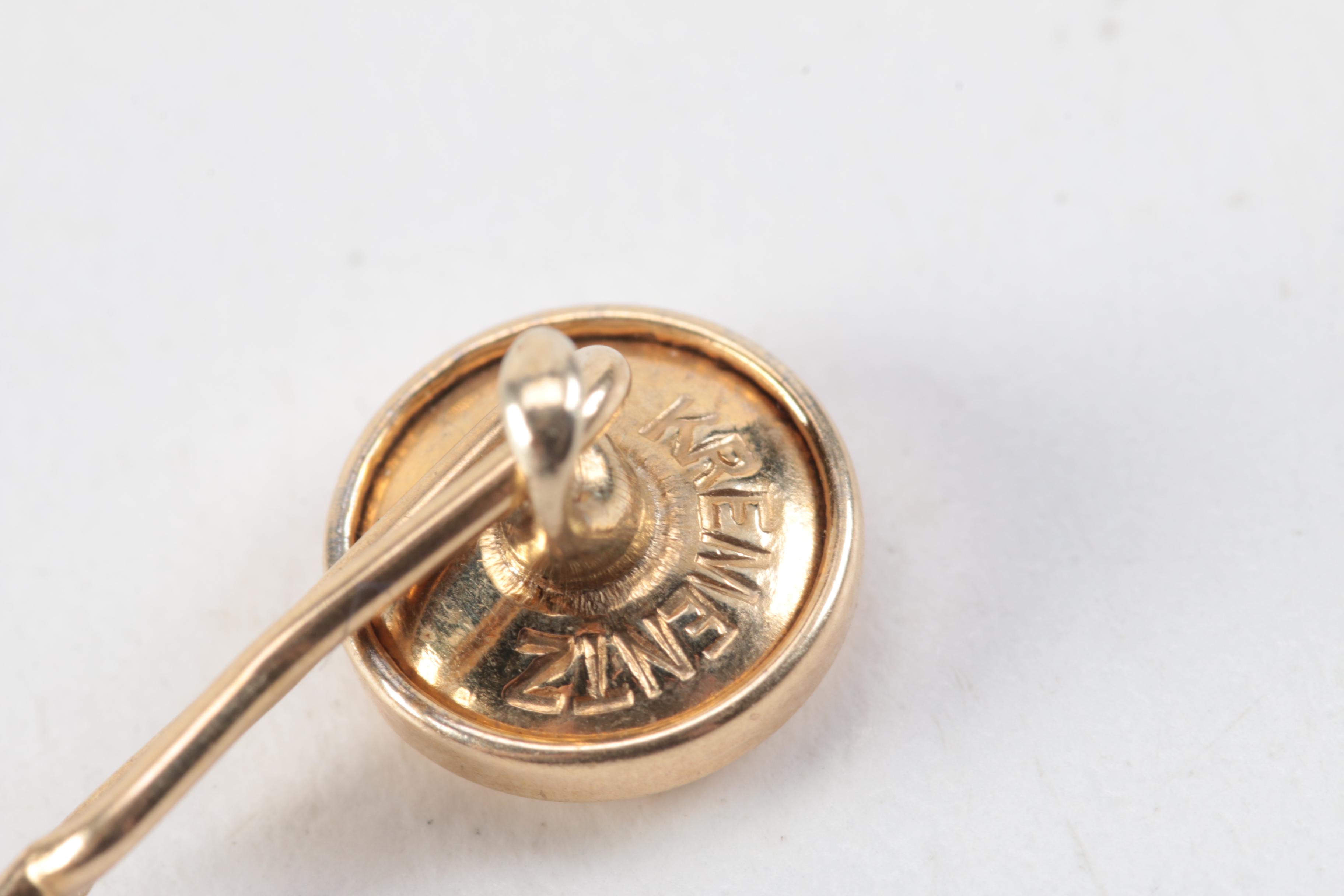 Assorted Cufflinks, Pins, and Tie Clips Including Pieces With Sterling Silver