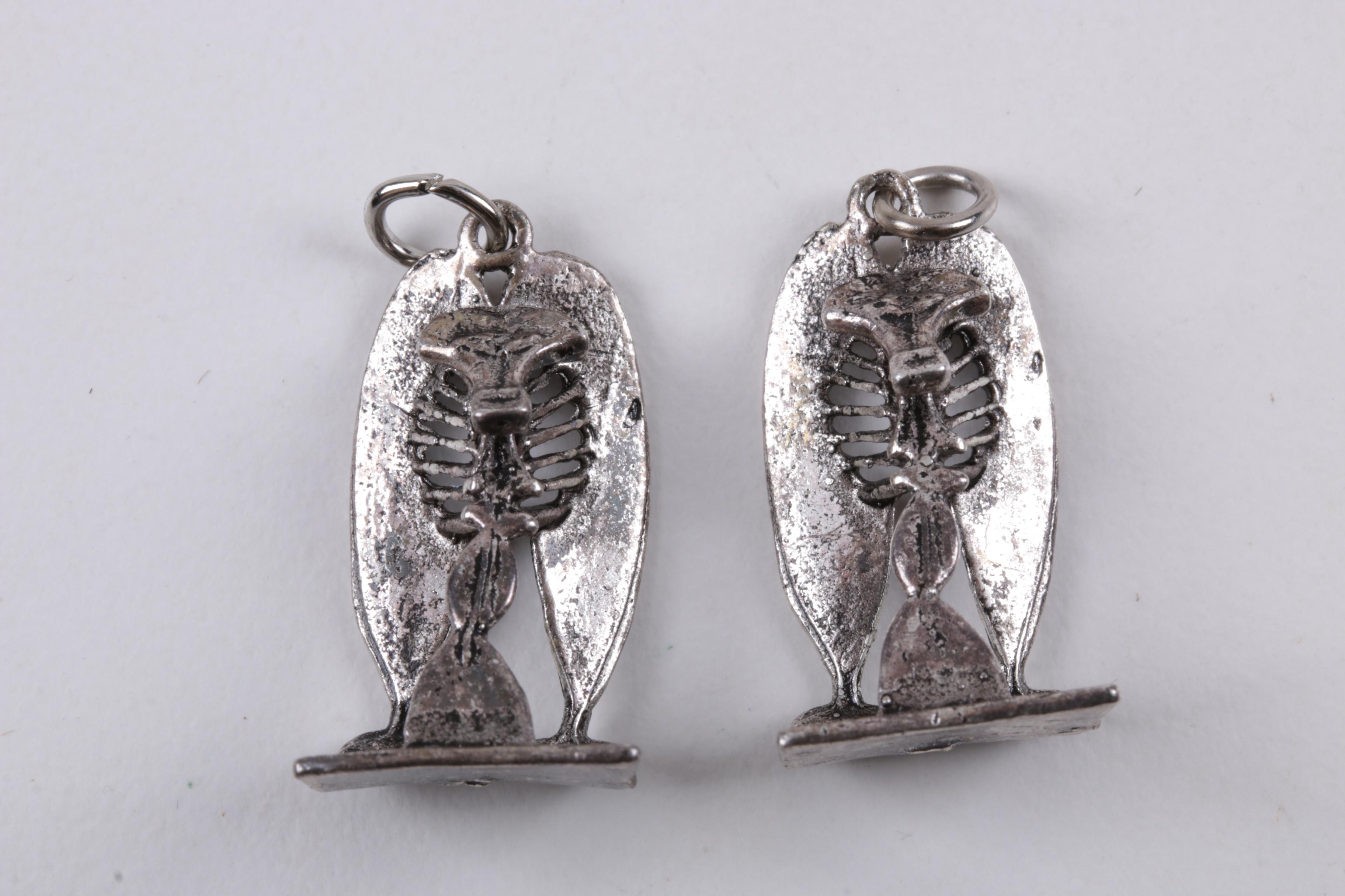 Sterling Silver Charm Bracelets With Various Charms